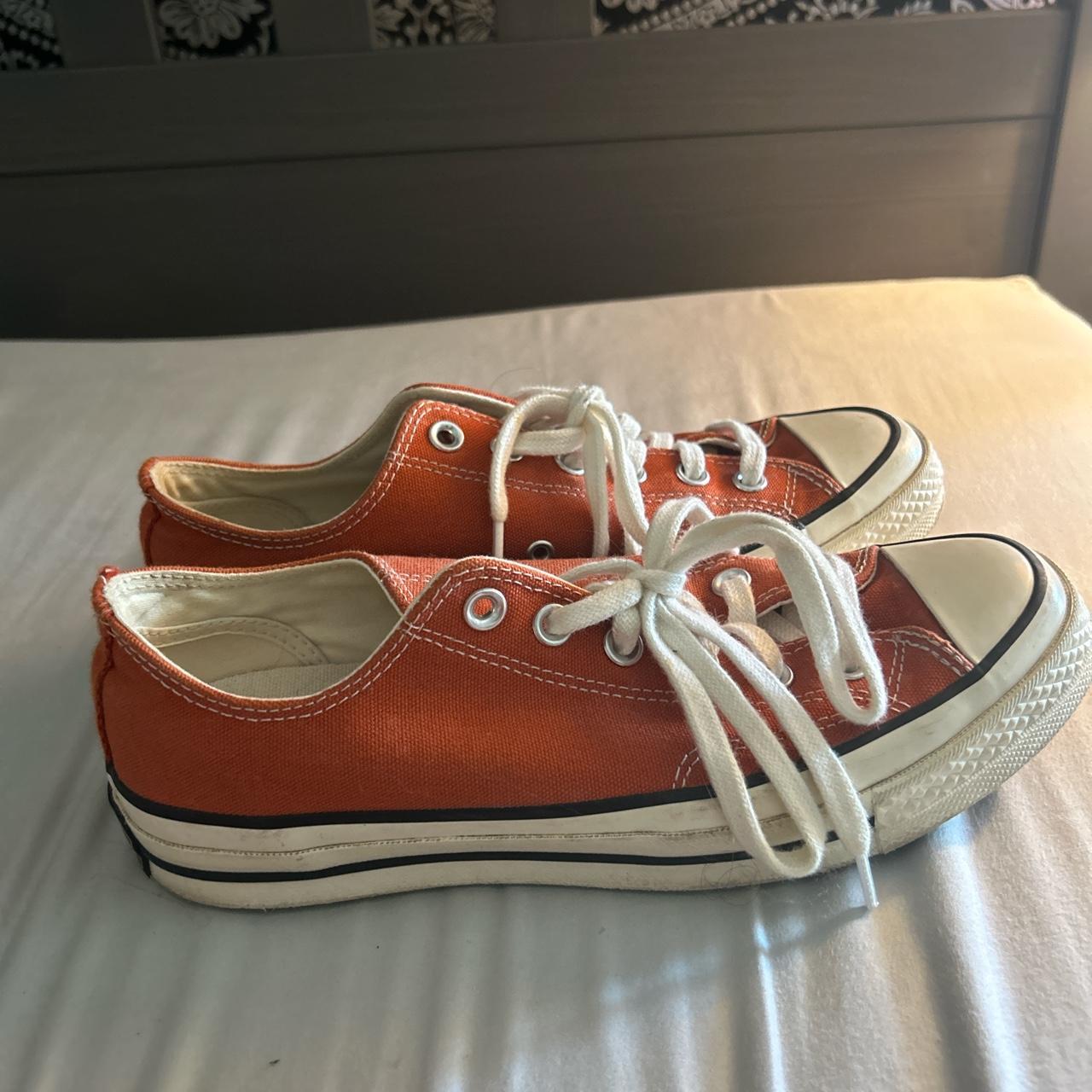 orange converse chuck Taylor low size 6 1 2 men s