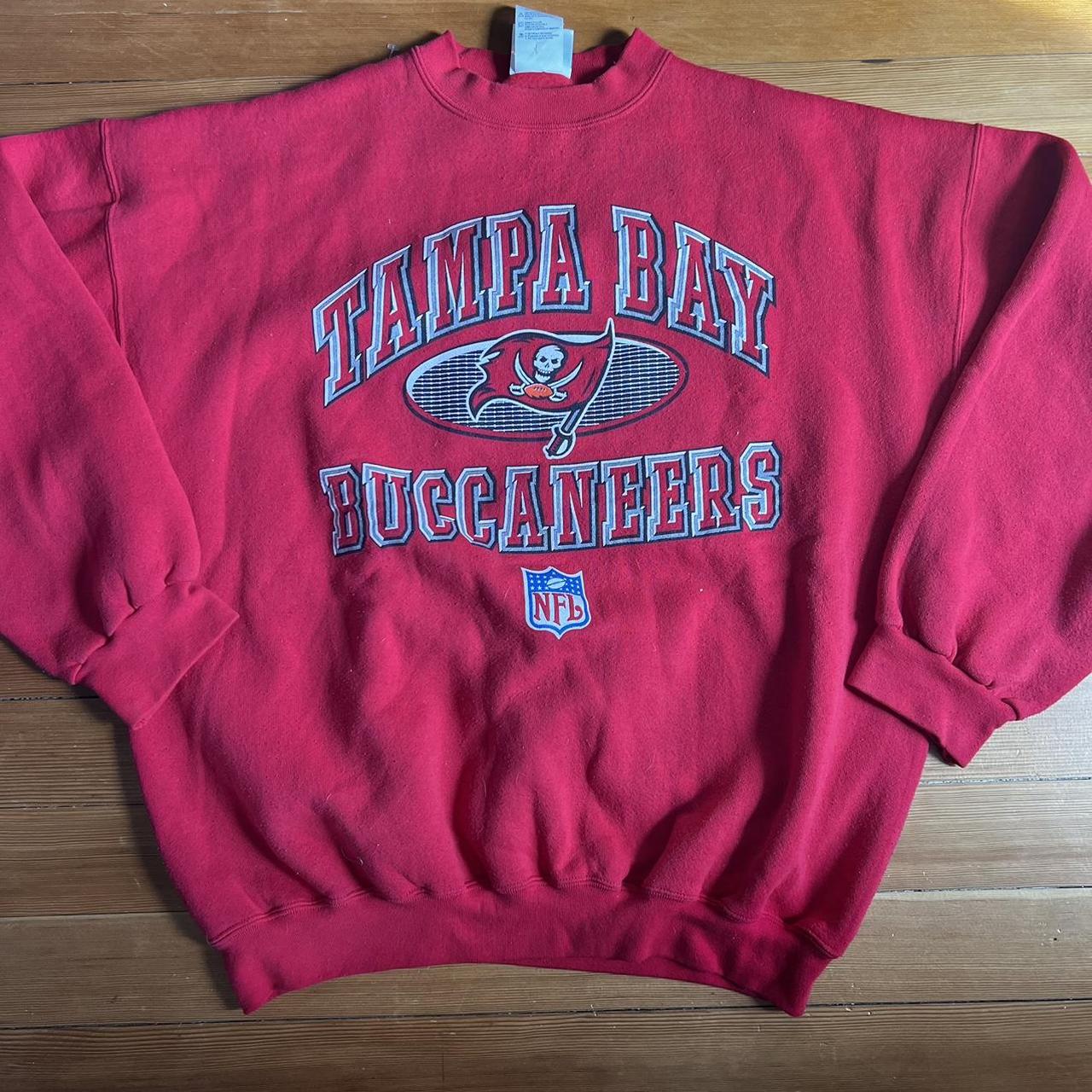 Vintage Tampa Bay Buccaneers Long Sleeve Shirt Logo Athletics Mens