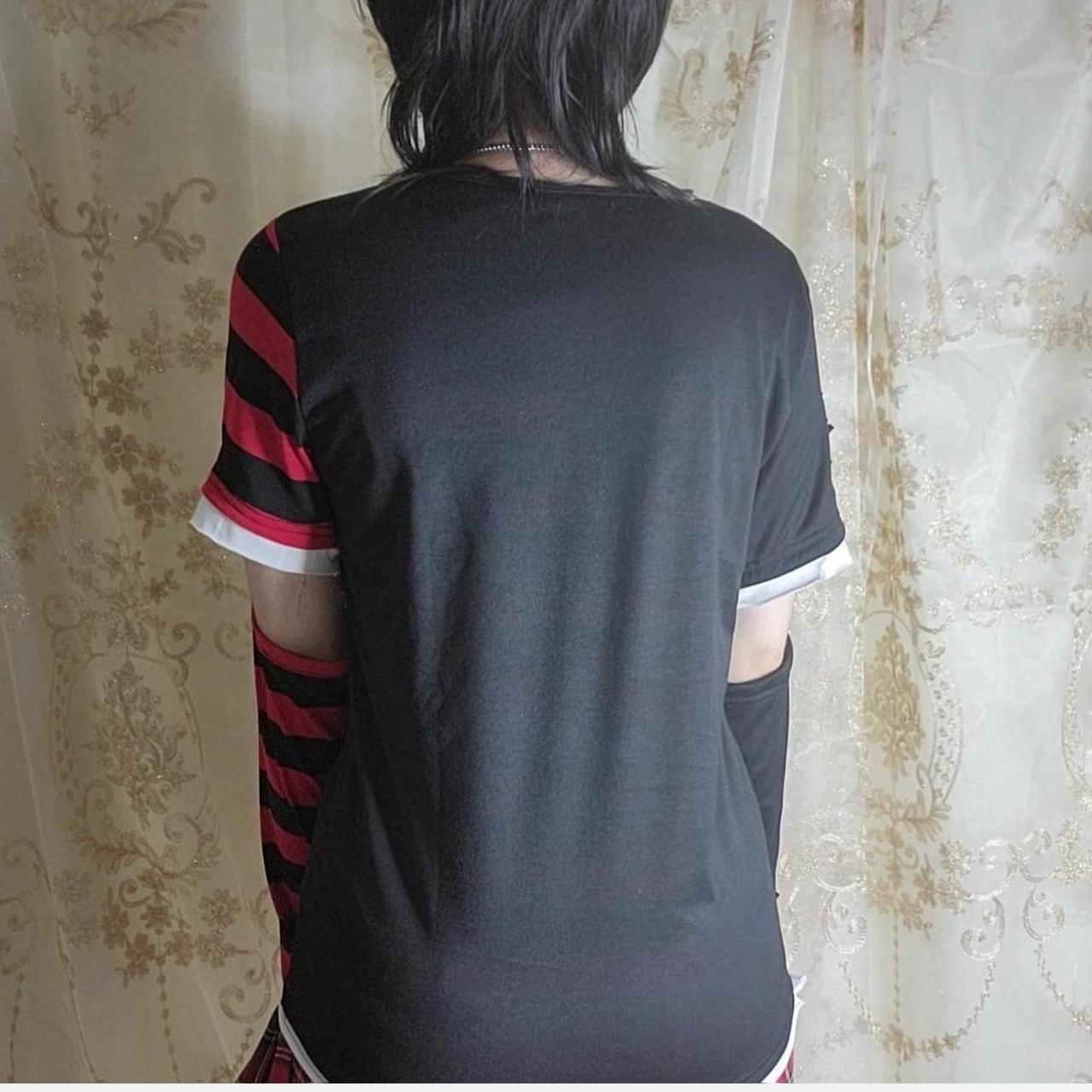 REPOP Japanese Punk brand ACDC RAG Black and red... - Depop