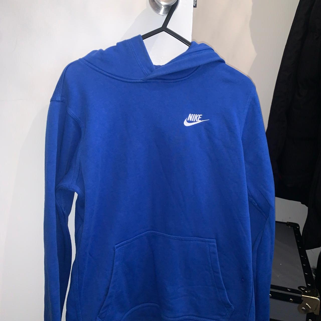 Nike Women's Blue Hoodie | Depop