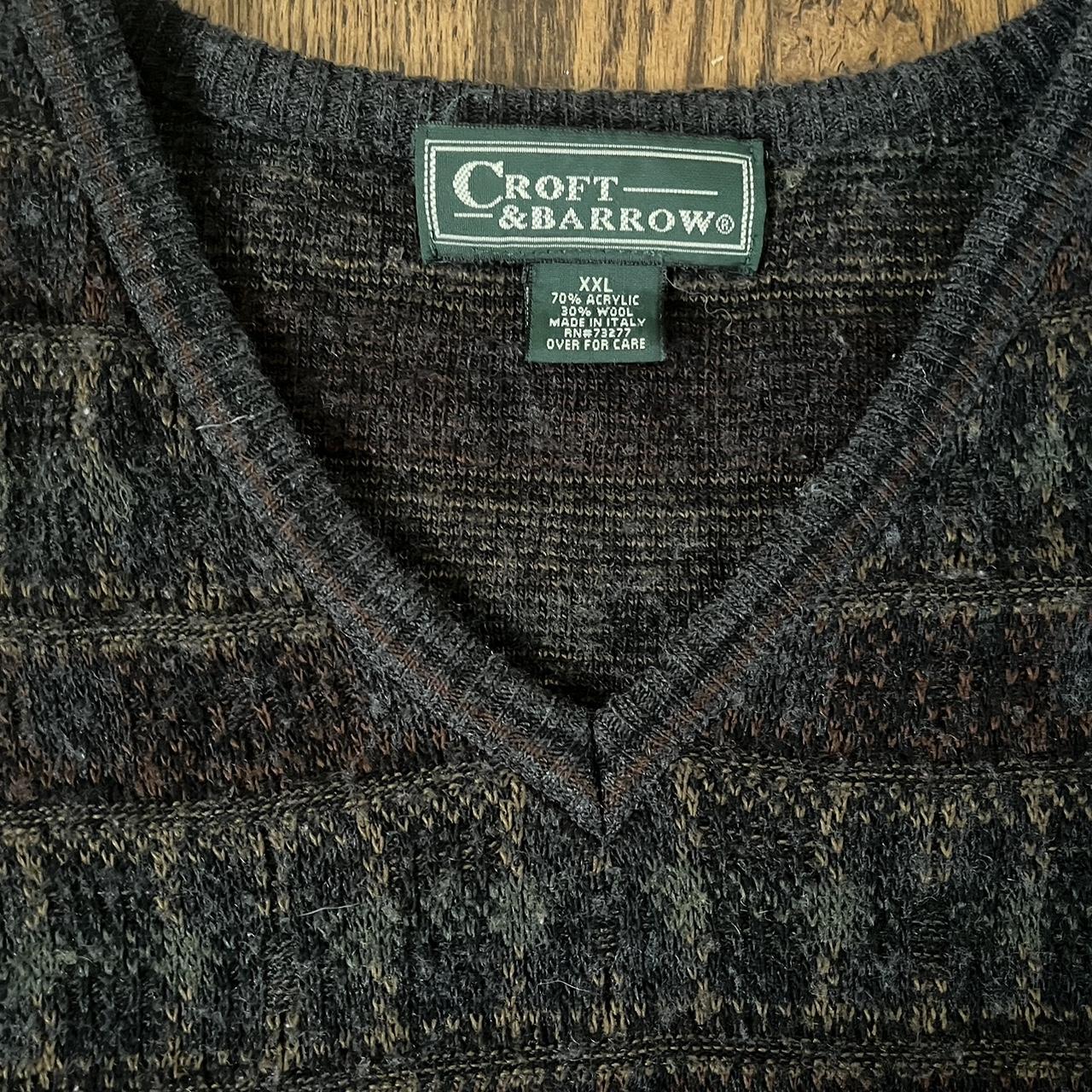 Croft & Barrow Men's Grey Top (3)
