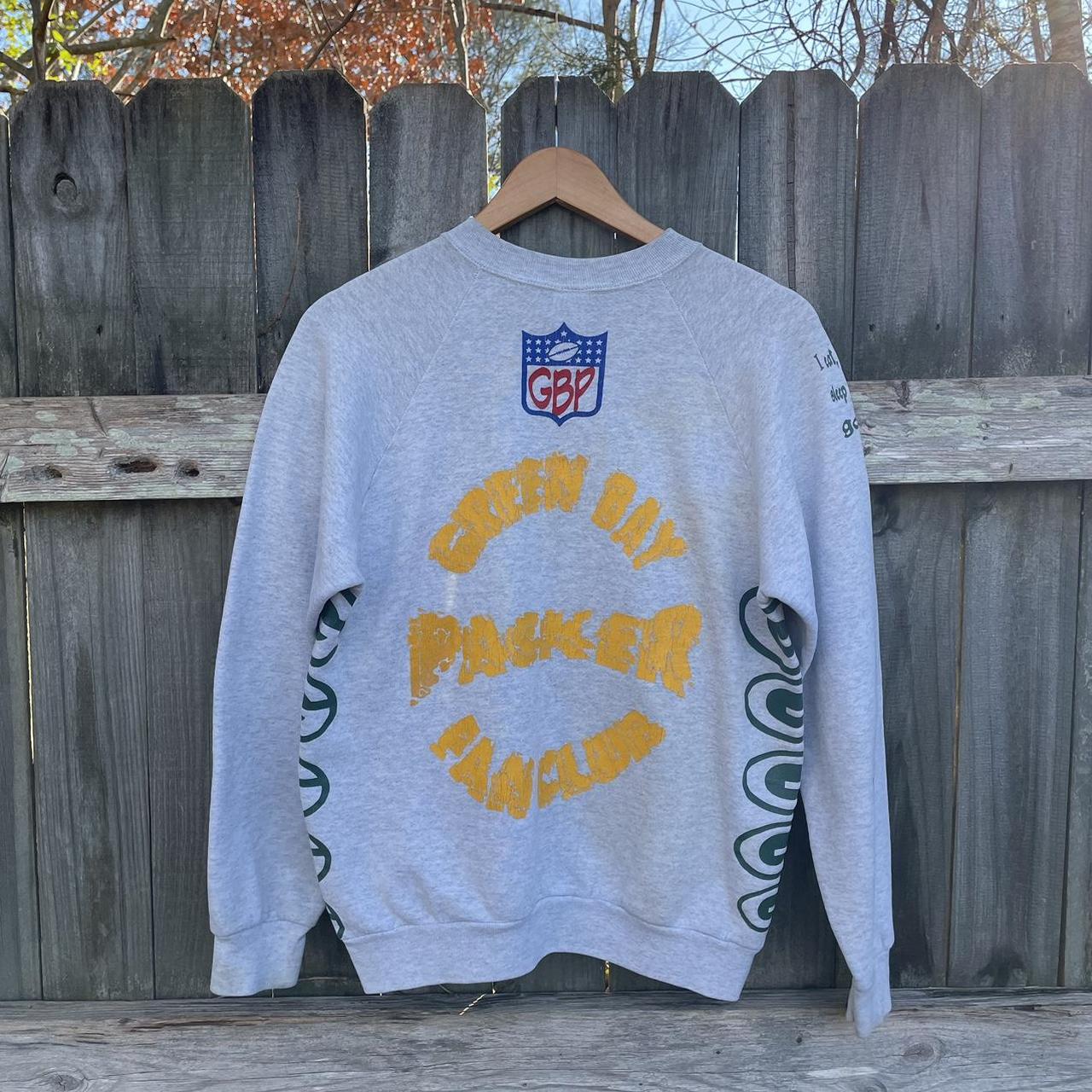 Football Sweatshirt GREEN BAY PACKERS Shirt 80s Sweatshirt Nfl