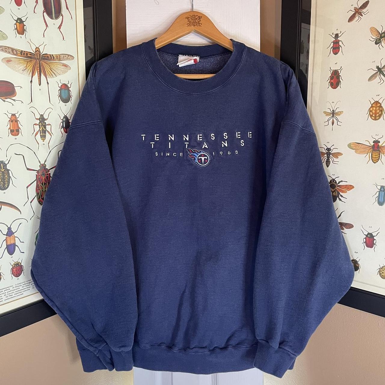 Vintage 90s Tennessee Titans Crew Neck Sweatshirt