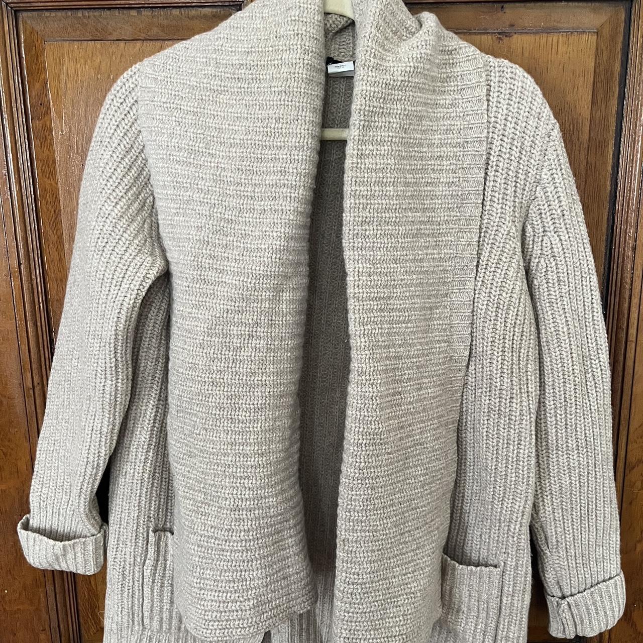 J.Crew Women's Tan Jumper | Depop