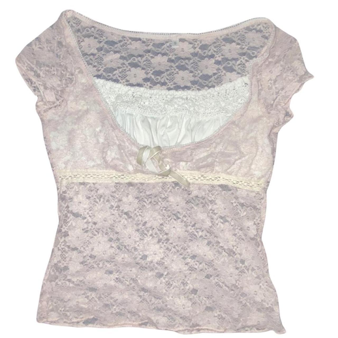 shirt is see through softcottagecoreyesstyle Depop