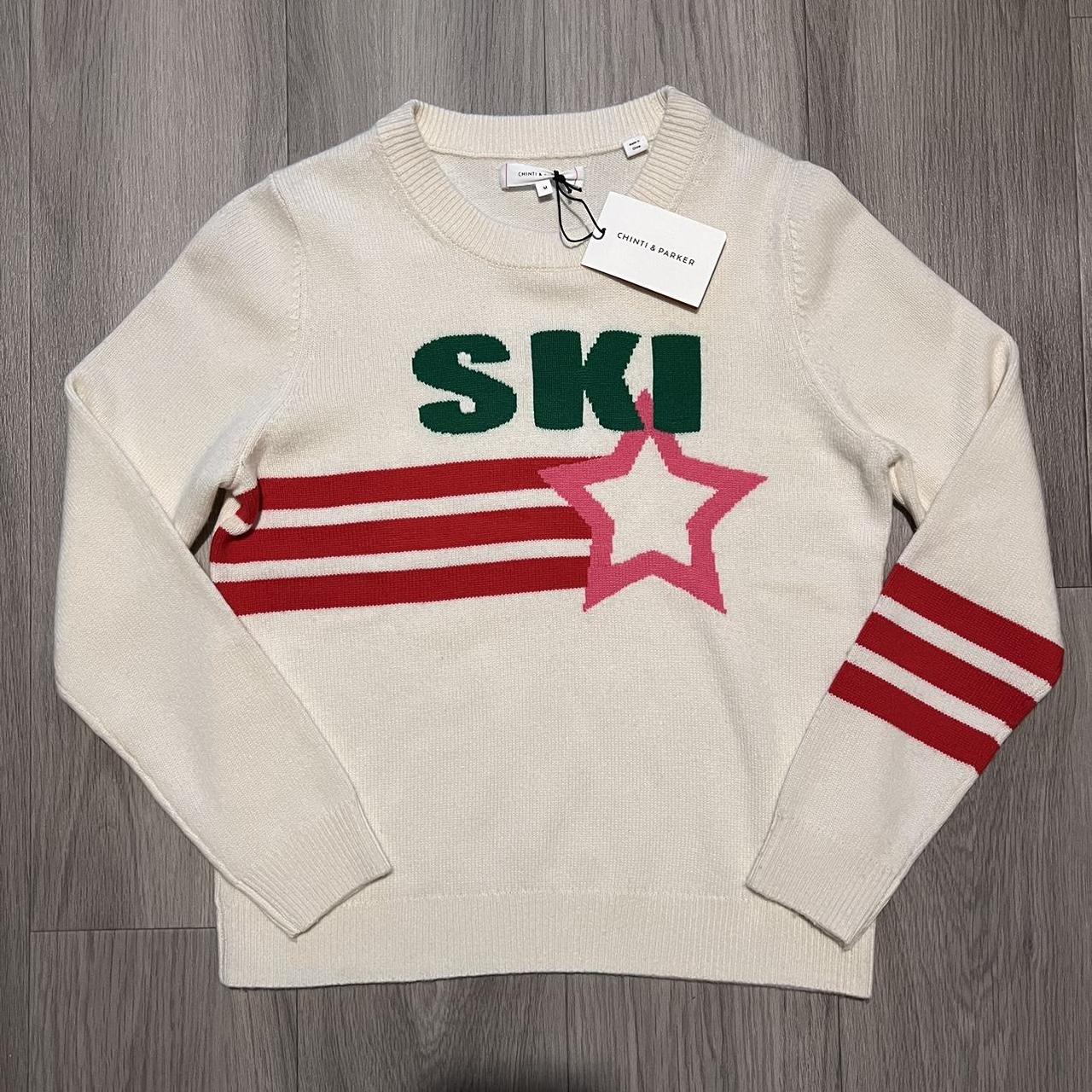 Chinti Parker rare Ski Star striped