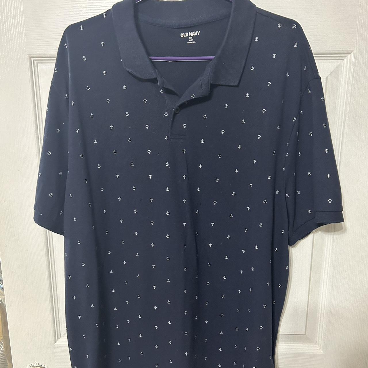 Old Navy Size XXL Mens Navy White Anchor Short | Depop