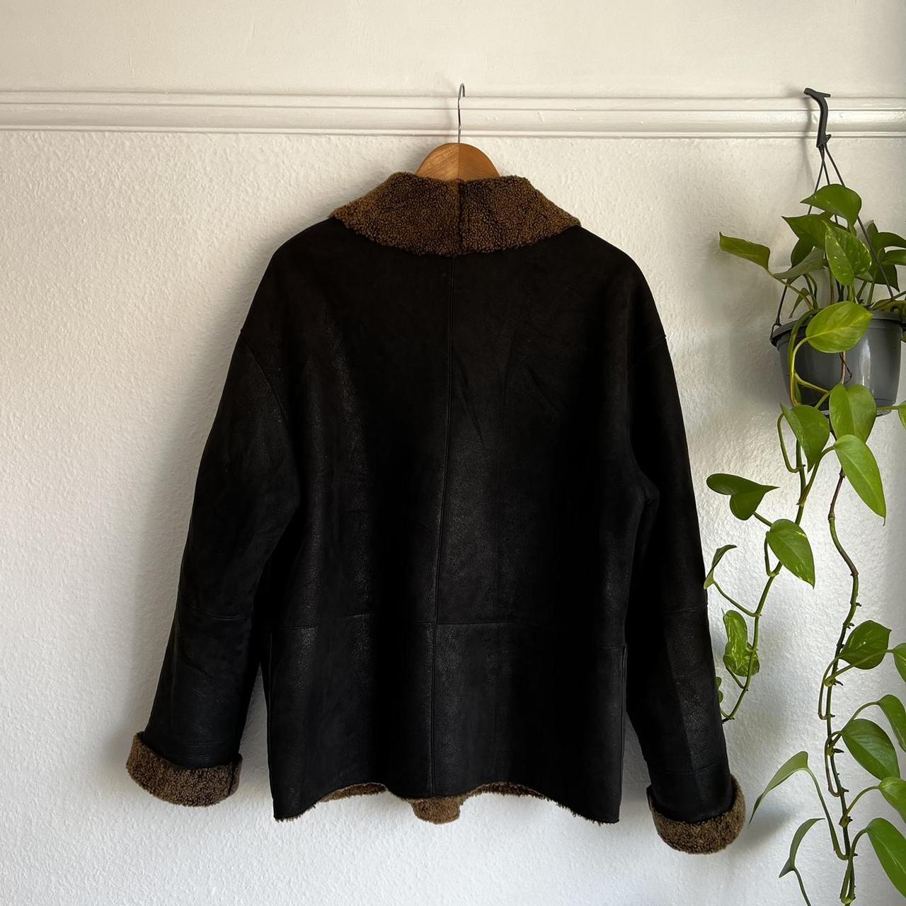 Vintage Flight Jacket Snap buttons Depop