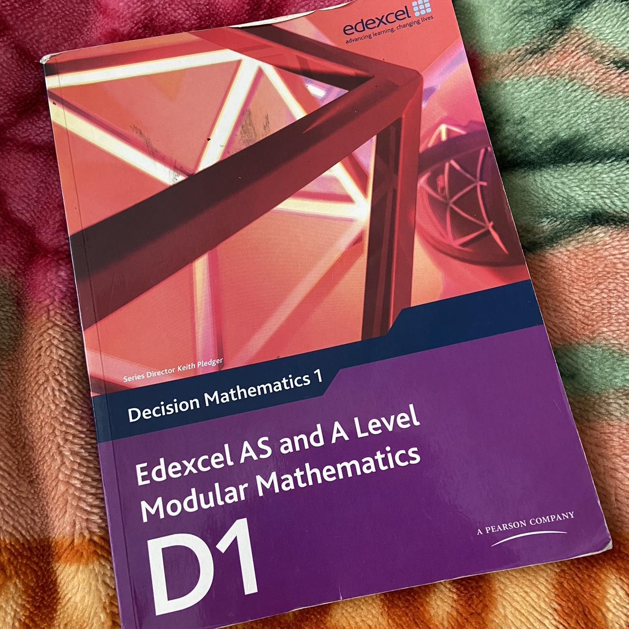 Edexcel AS and A Level Maths book. Clear signs of... - Depop