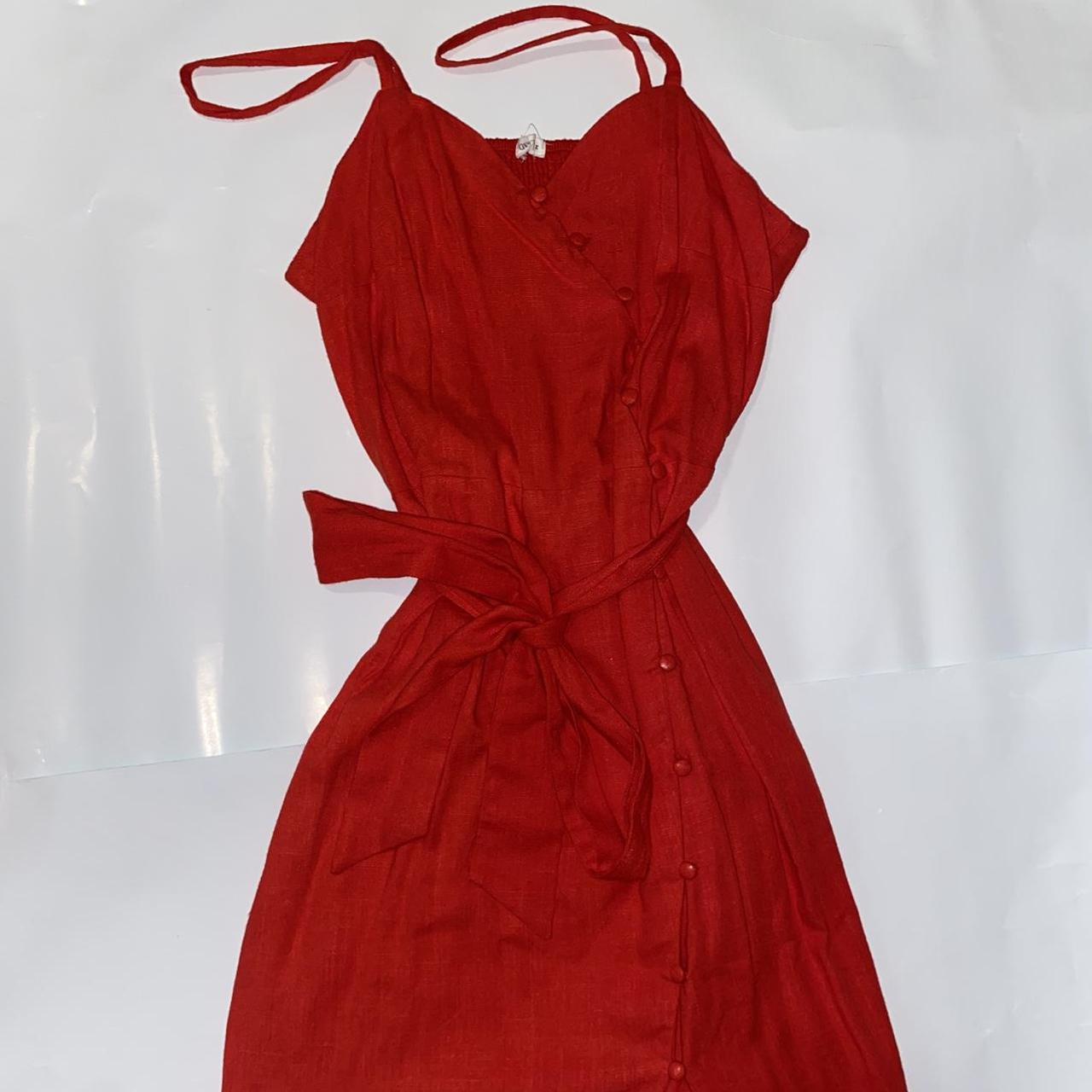 Oysho Medium Red Mini Dress, Never worn,