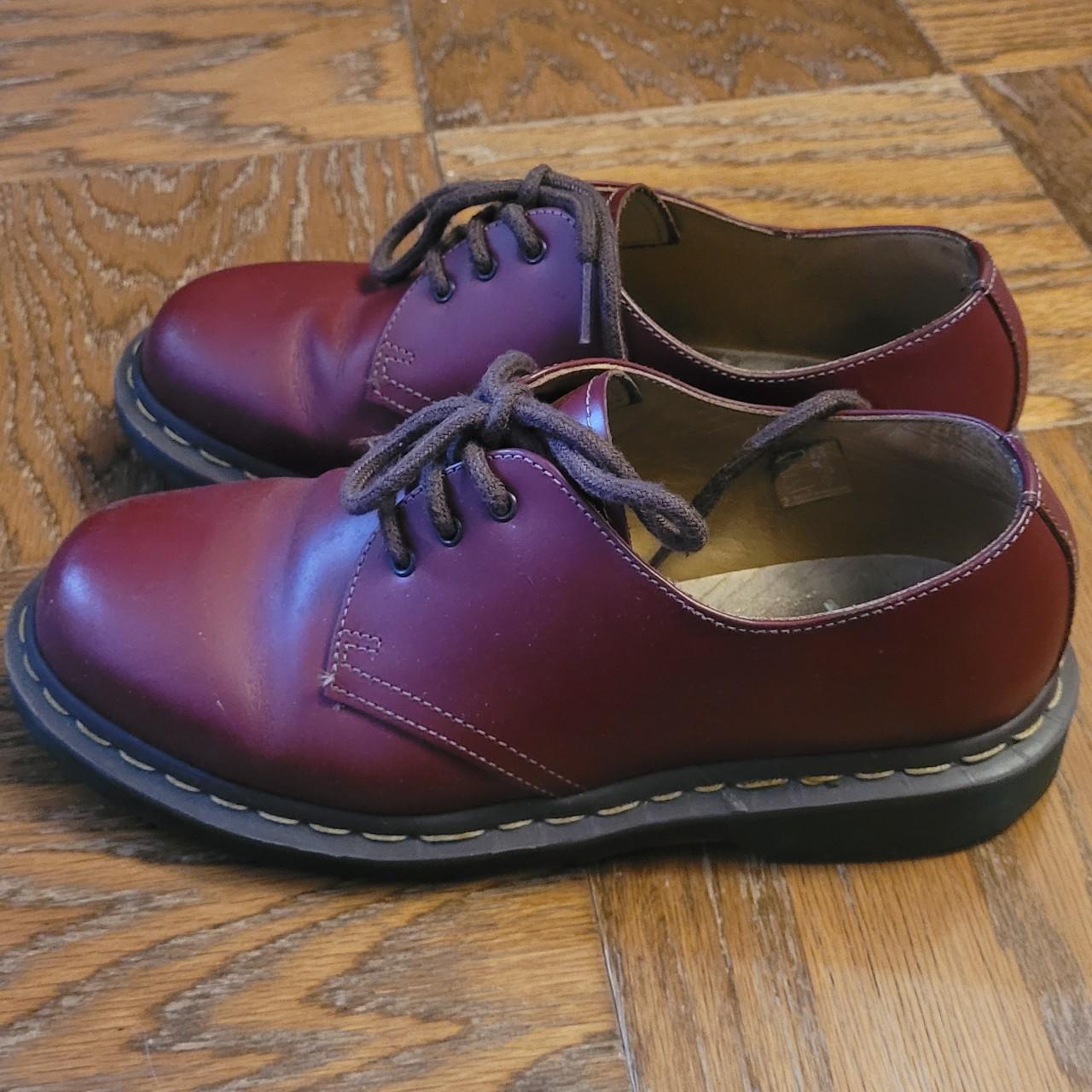 Dr. Martens Men's Red and Burgundy Footwear (4)