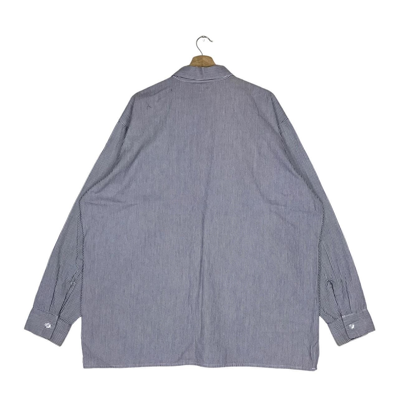 Vintage 90s BEN DAVIS Hickory Stripe Prisoner... Depop