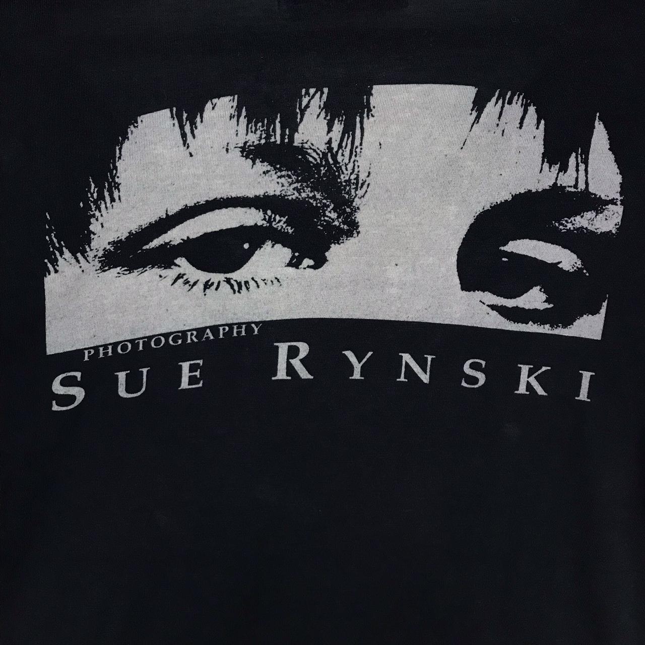 Vintage Hysteric Glamour X Sue Rynski Photography Japanese Brand Design Rock Artist Music Band store Streetwear Top tees tshirt Nlack Medium size