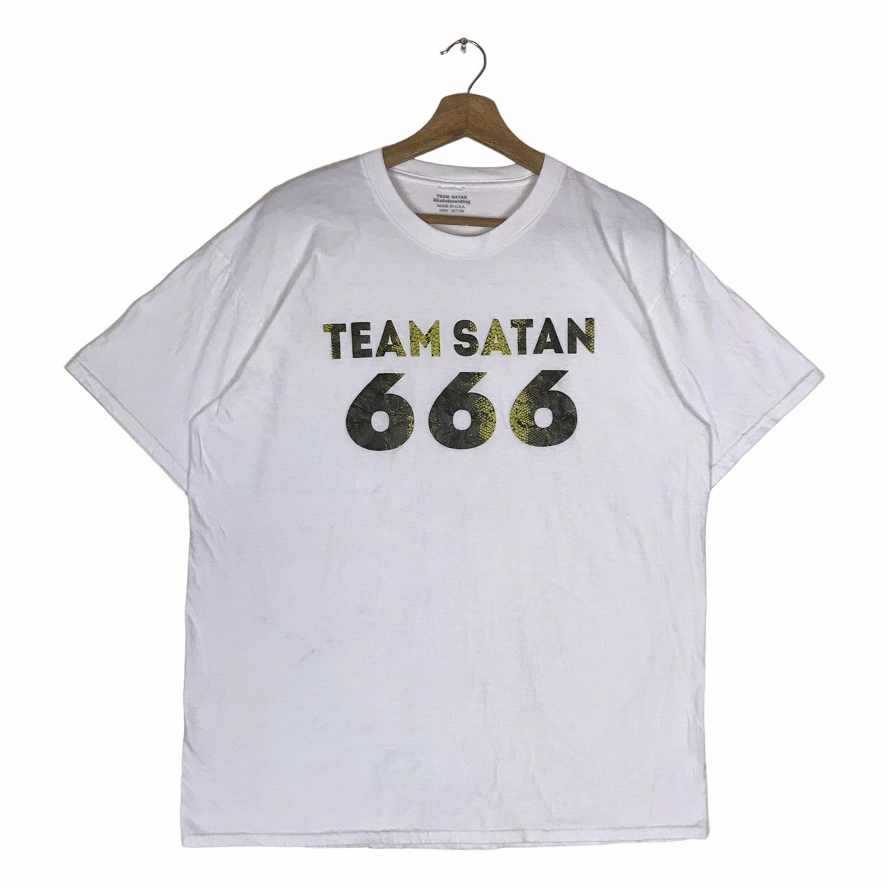 Team Satan 666 Skateboarding Tee