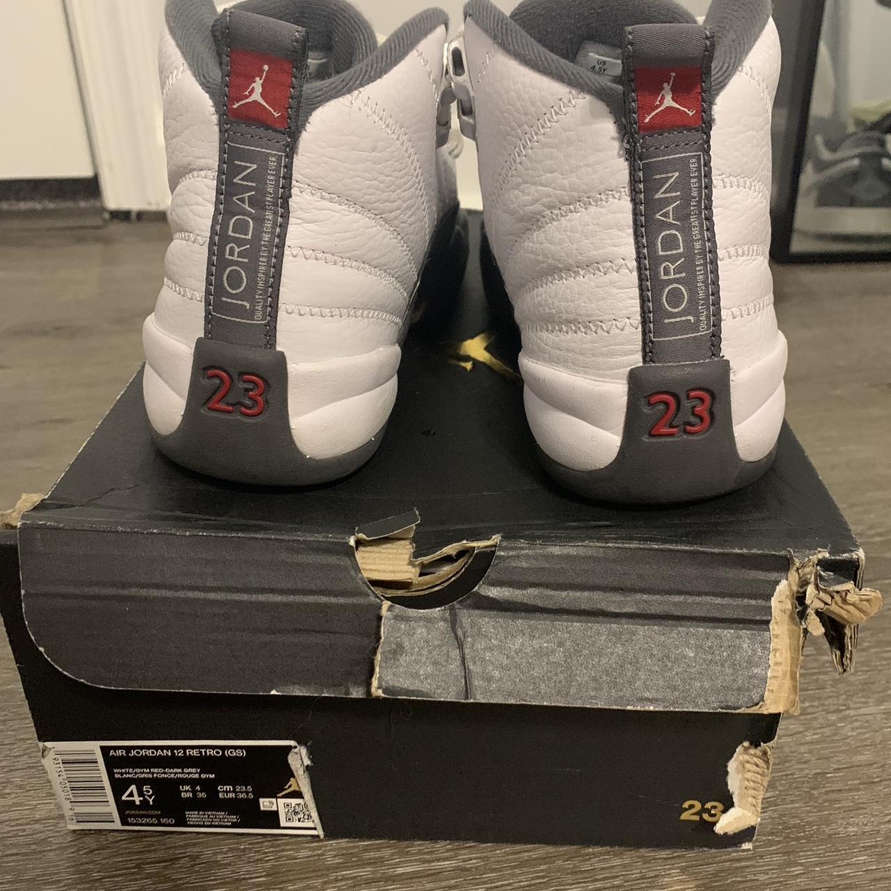 Jordan retro shop 12 size 4.5