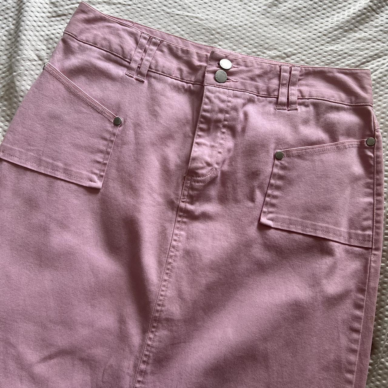 Cato Women's Pink Skirt | Depop