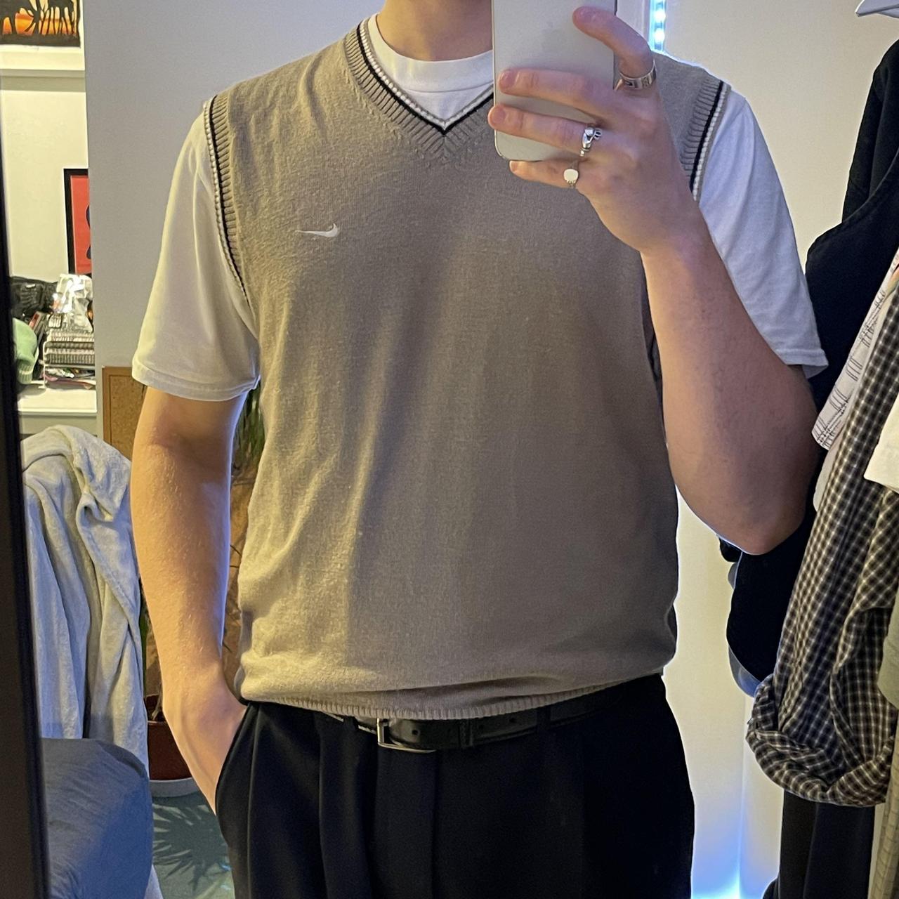 Vintage Nike Golf sweater vest Vintage Nike sweater... Depop