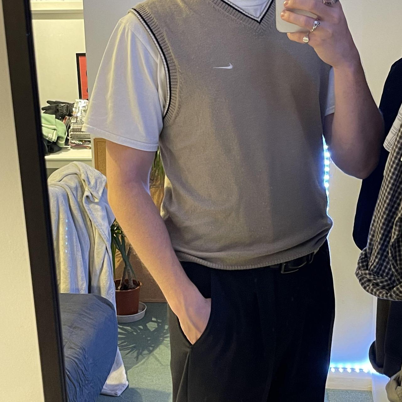 Vintage Nike Golf sweater vest Vintage Nike sweater... Depop