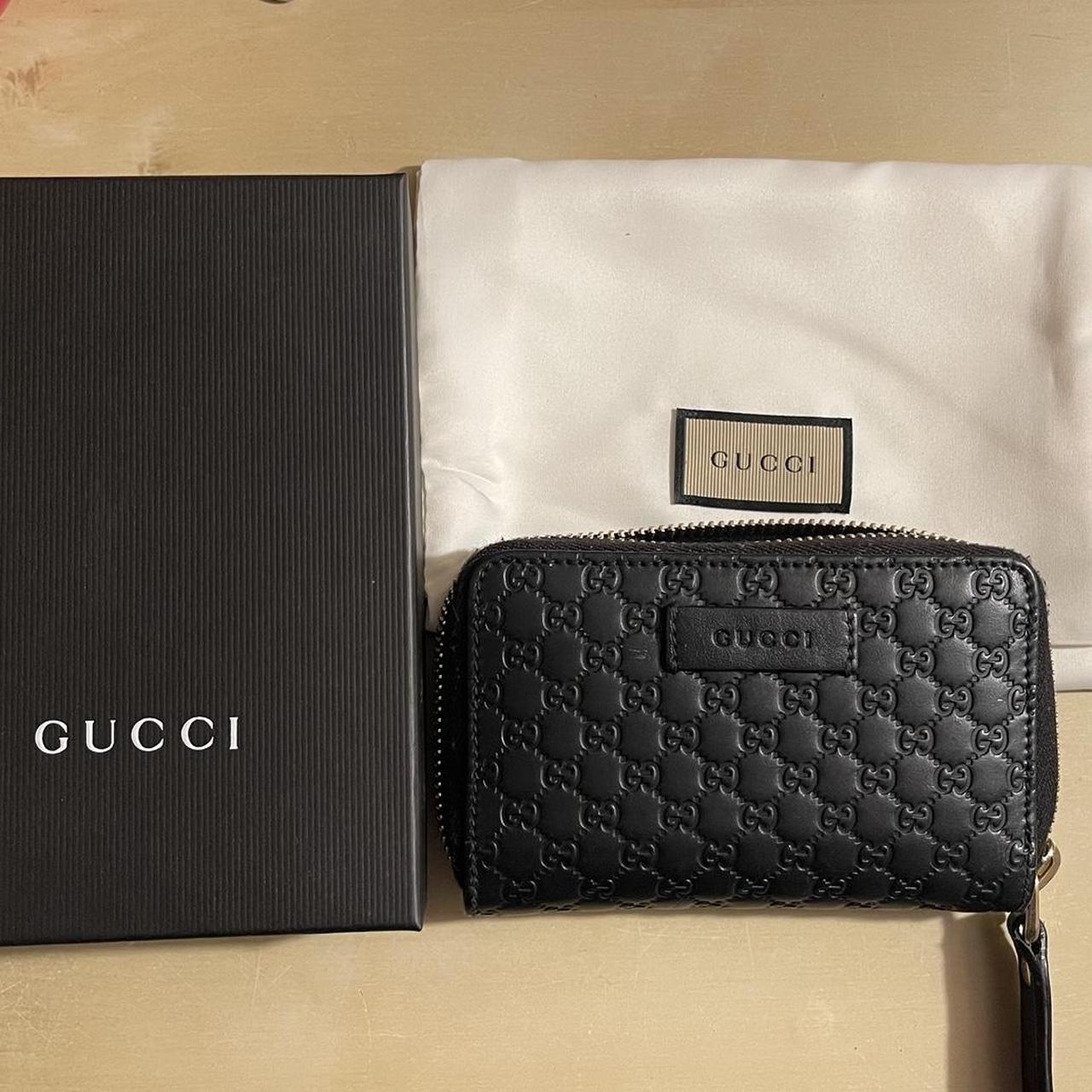 Gucci Women's Black Wallet-purses | Depop