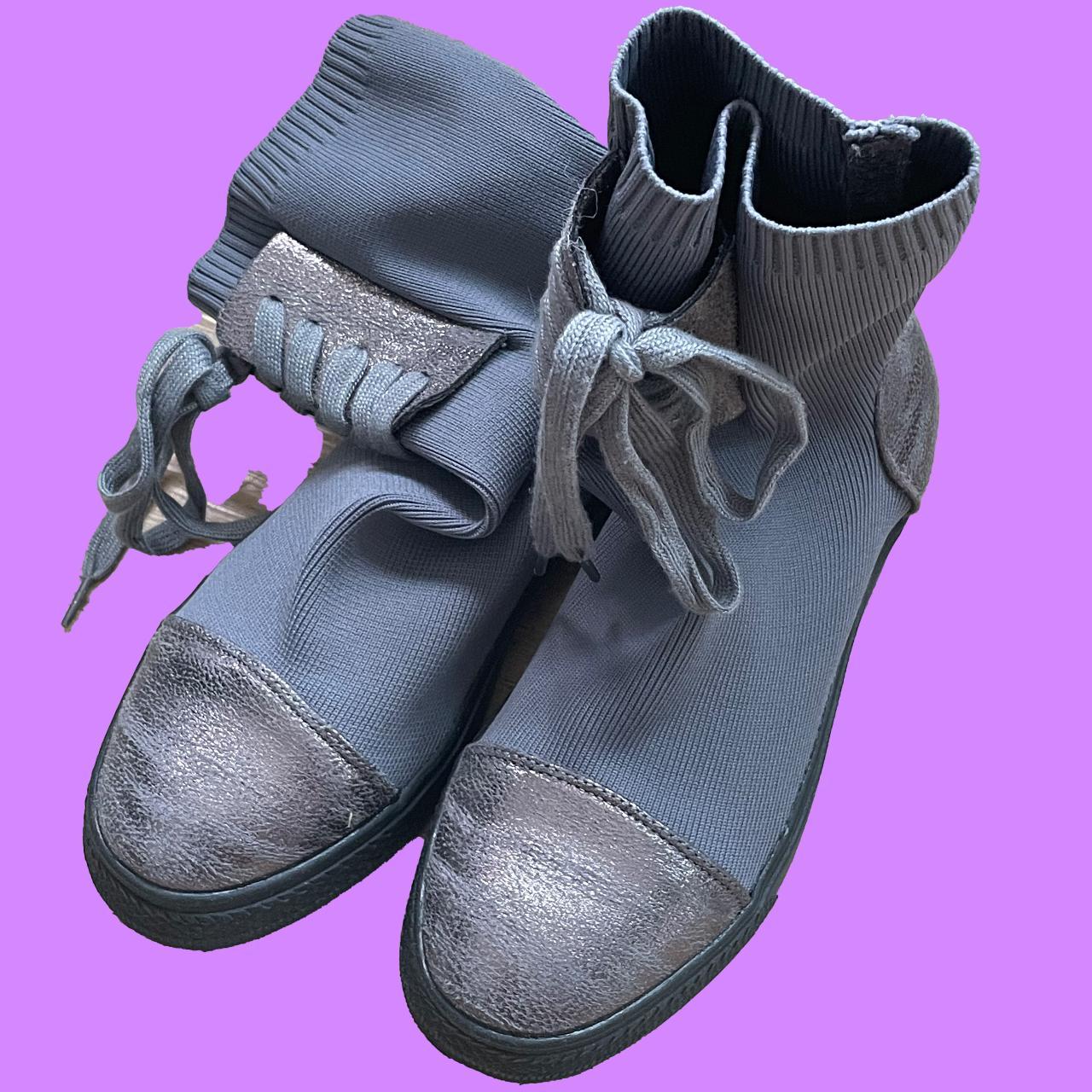 Ballet Core Women’s Chelsea Sock Boots These... - Depop