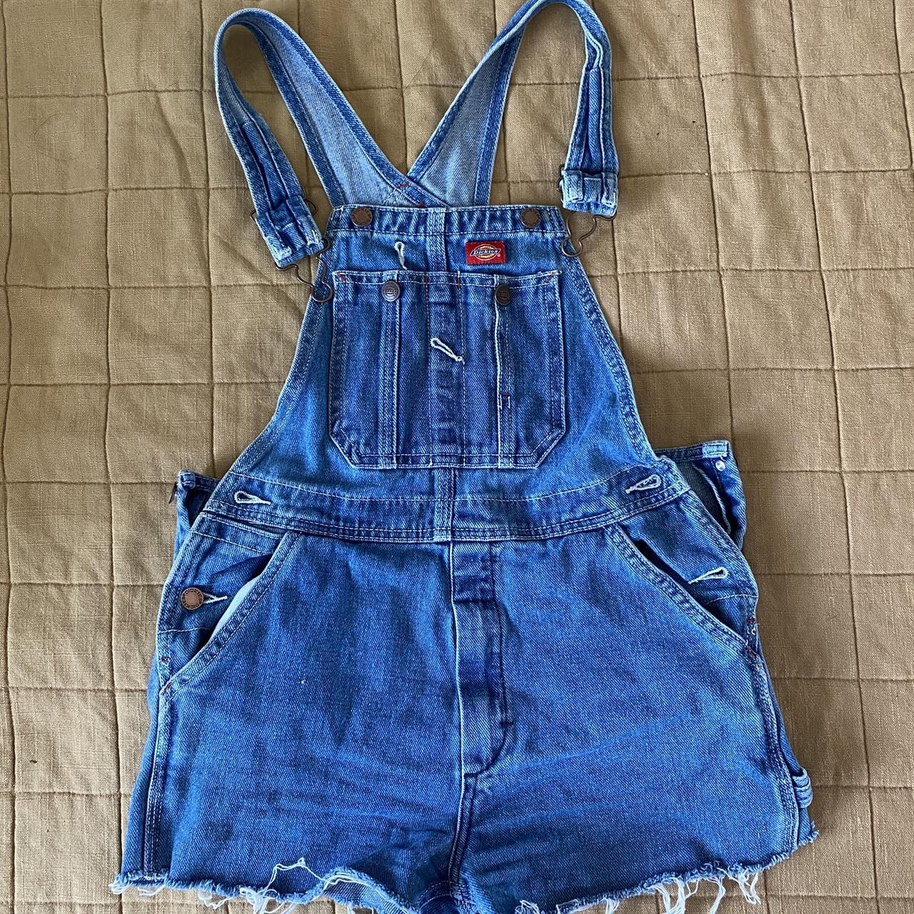 Dickies mini overalls 🦋 *M but best fits XS, S - Depop