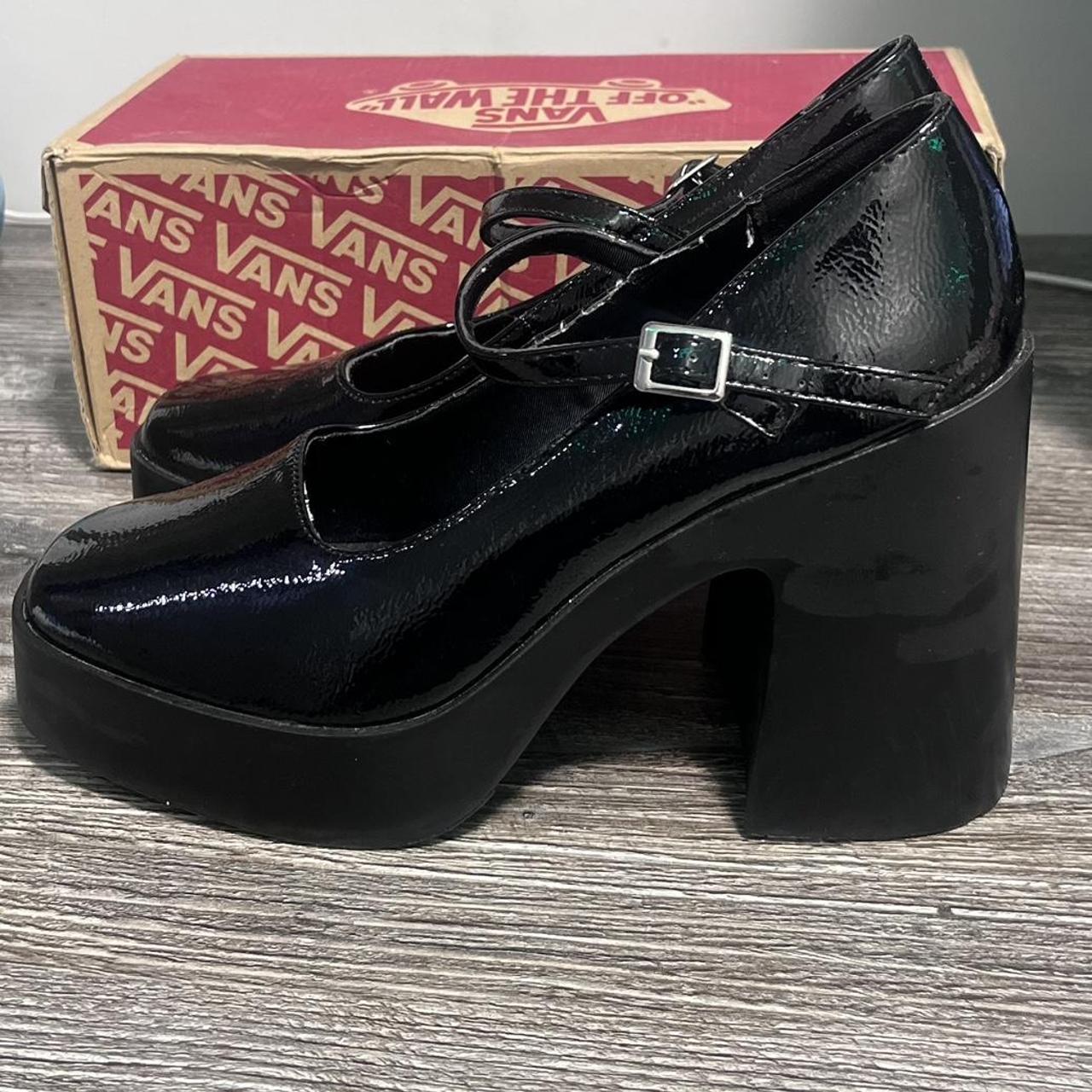 Asos design penny platform Mary Jane heeled shoes in... Depop