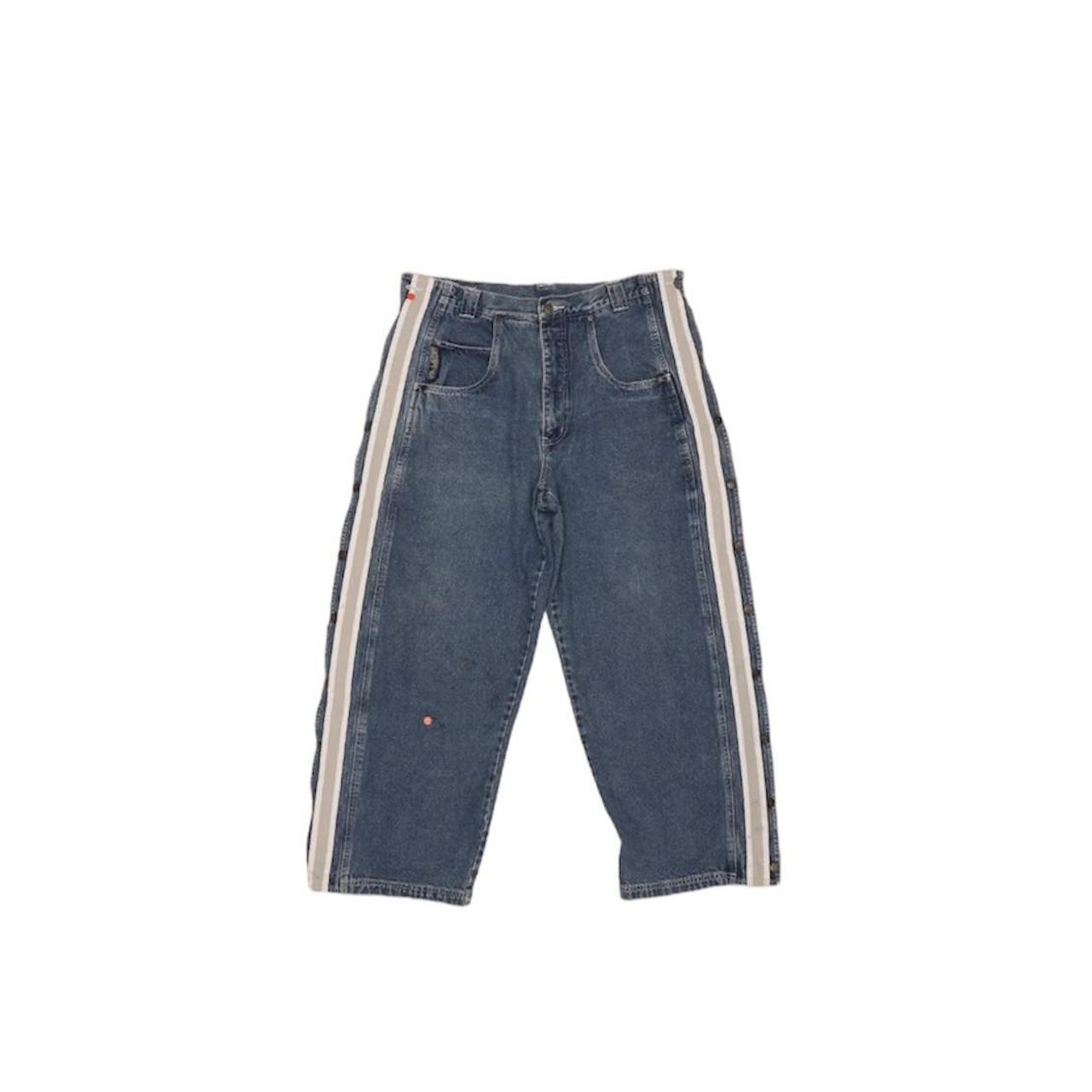 Macgrar VTG TearAway Jeans!! They have a Stain On... Depop