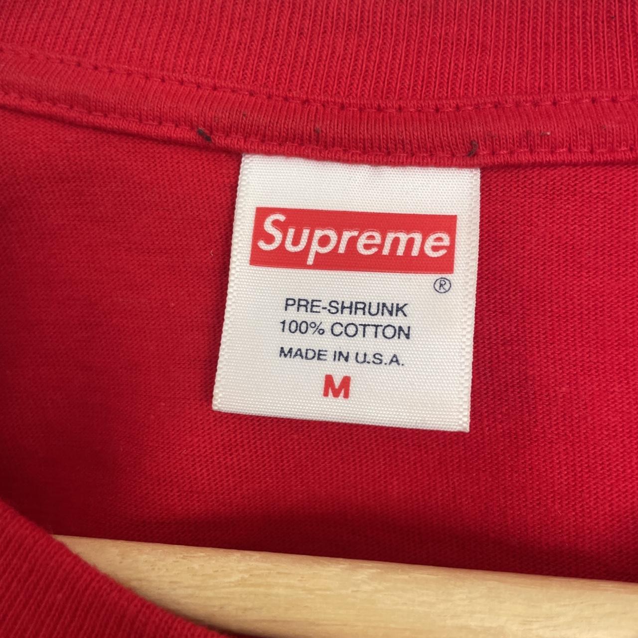 Supreme Men's Red T-shirt | Depop