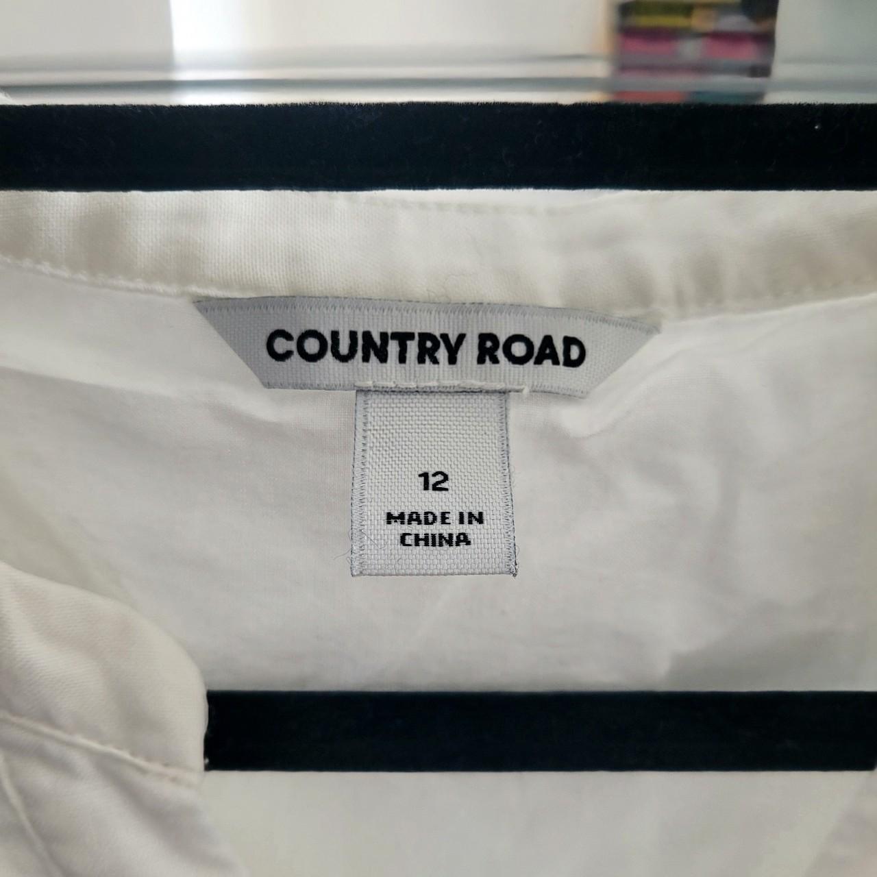 Perfect condition Country Road white flowy cotton... Depop