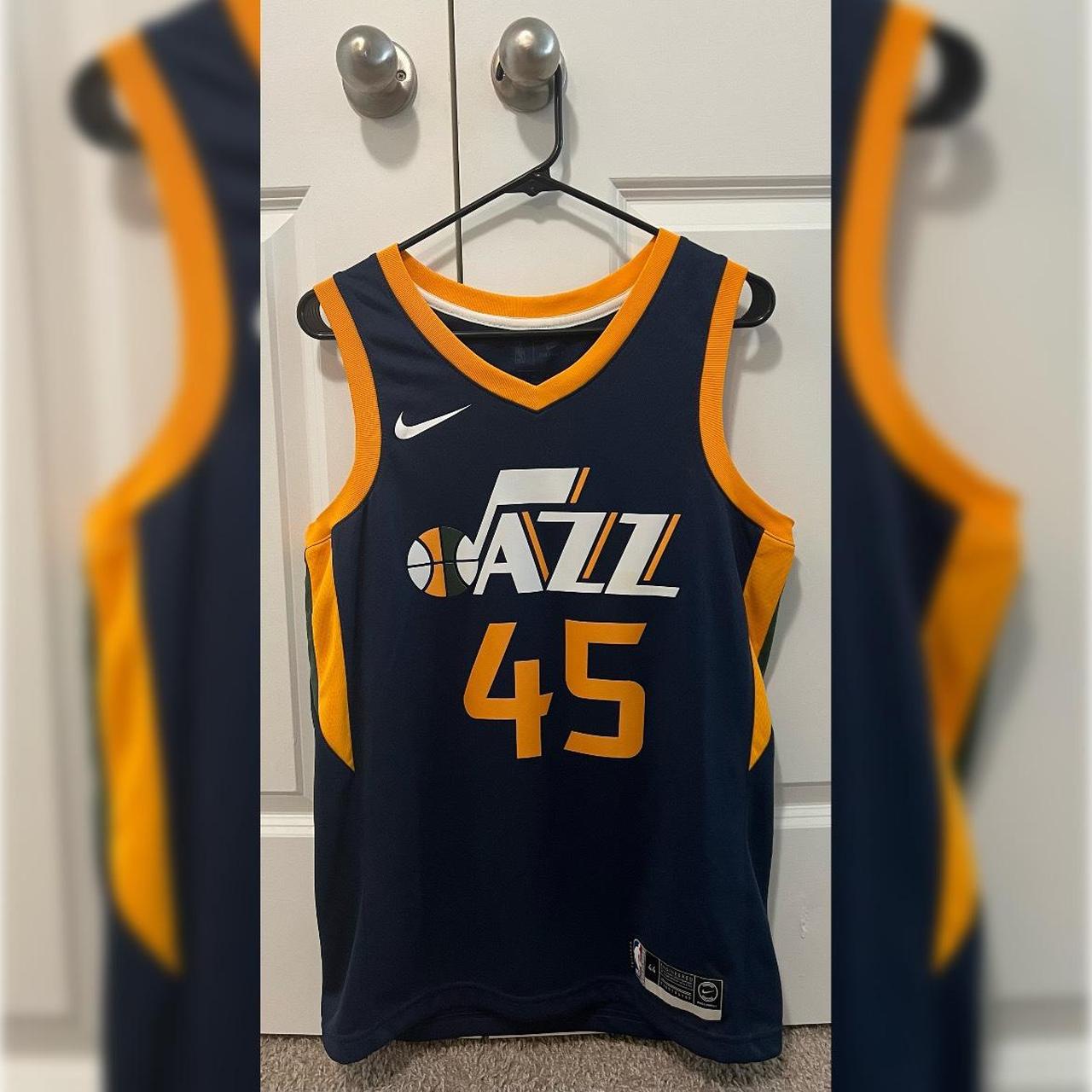 Utah Jazz Donovan Mitchell Throwback Edition jersey. - Depop