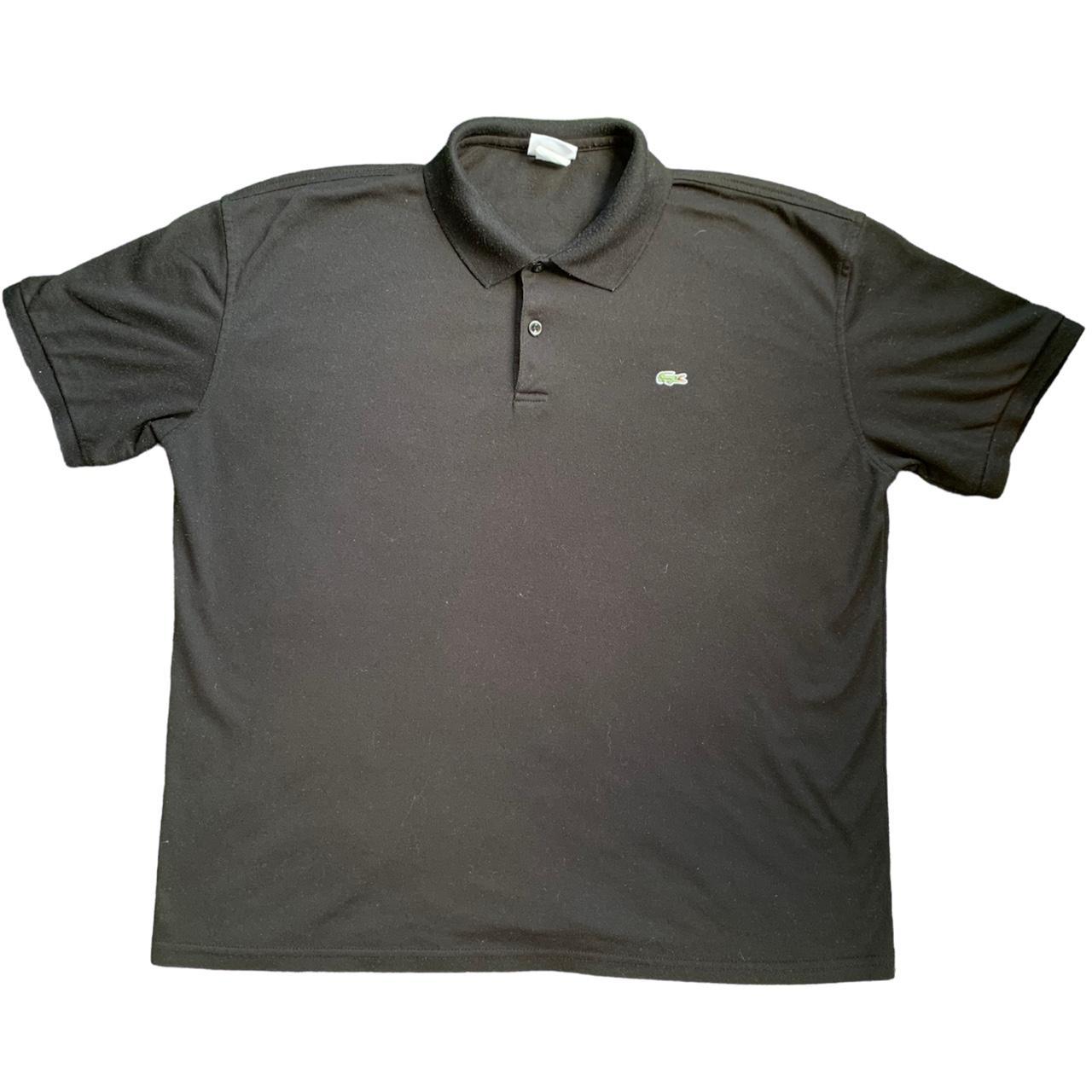 lacoste polo shirt black lacoste polo shirt good... Depop