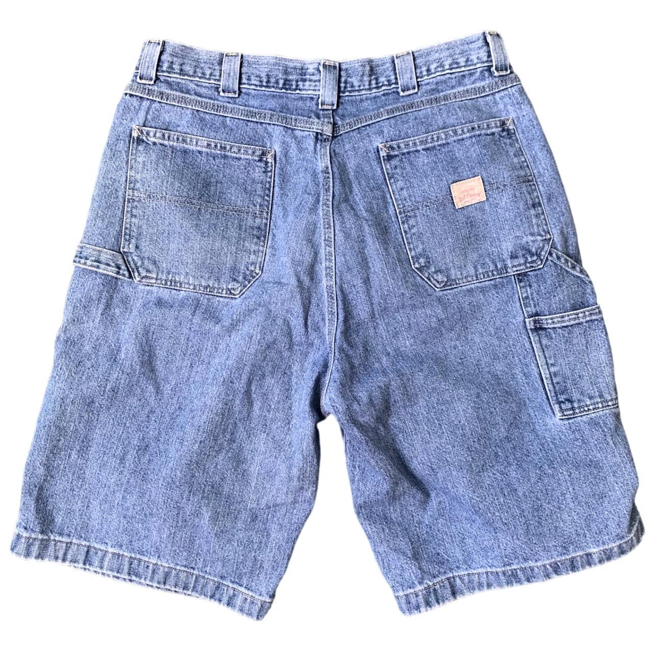 red camel carpenter utility work jorts blue jean... - Depop