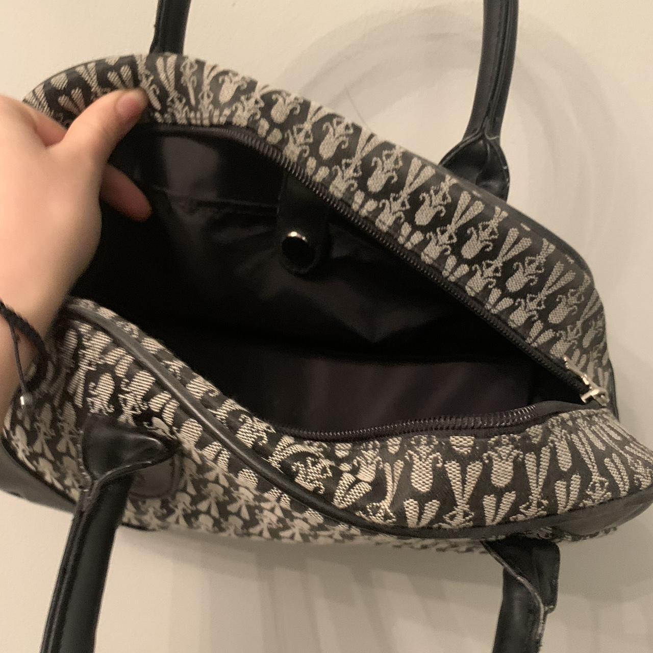 Women's Black and Grey Bag | Depop