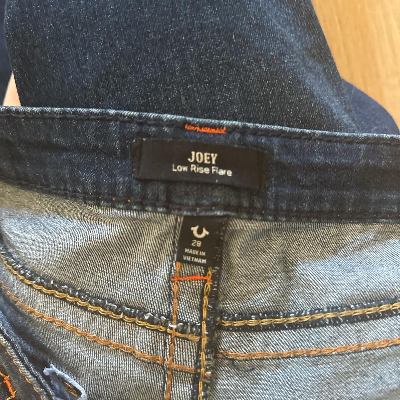 True Religion Joey Low-Rise Flare Jeans