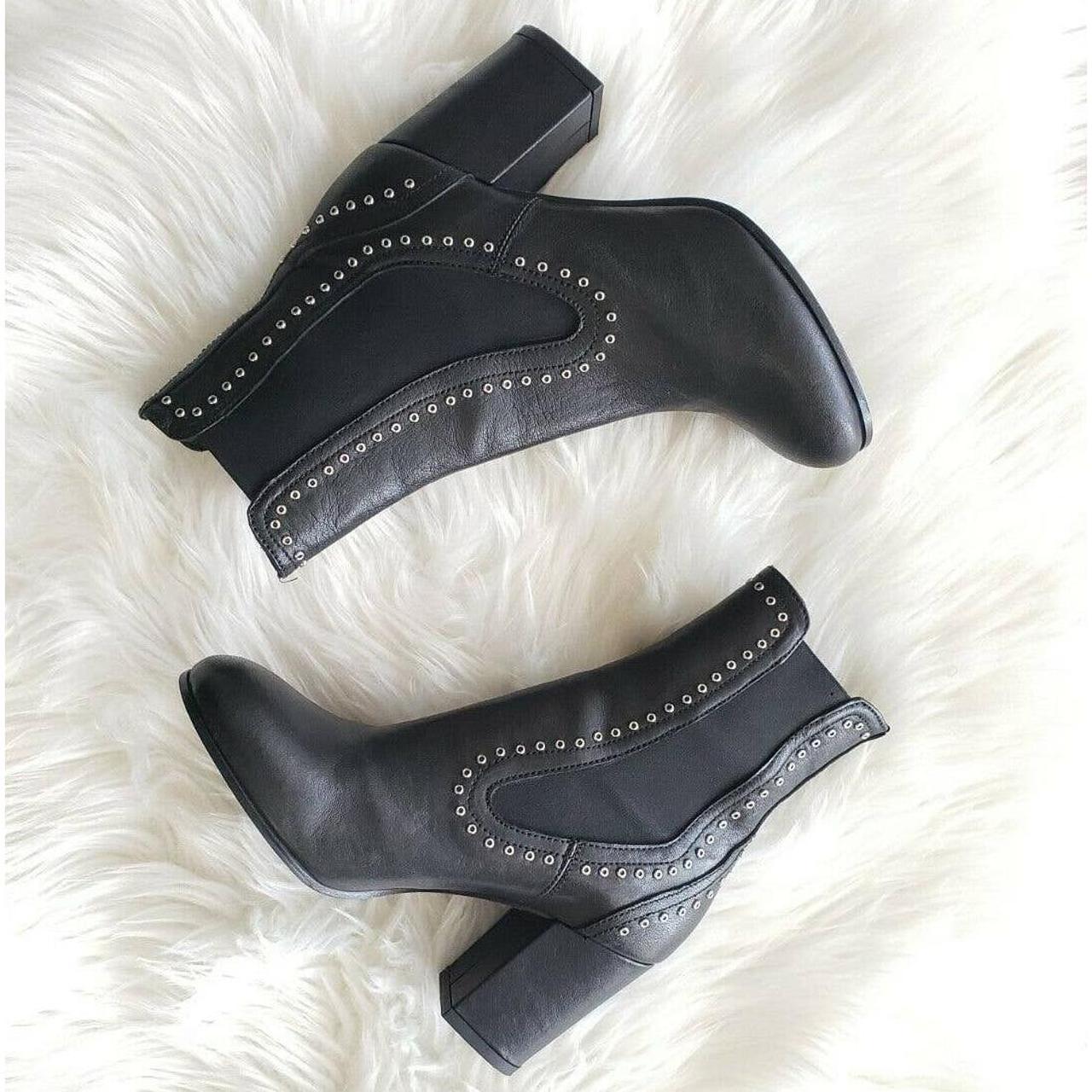 Studded on sale chunky boots