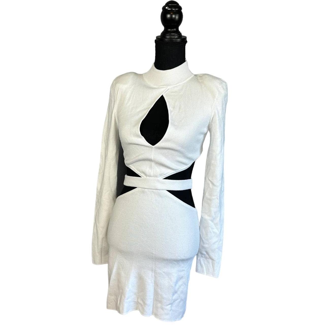 Michael costello store white dress