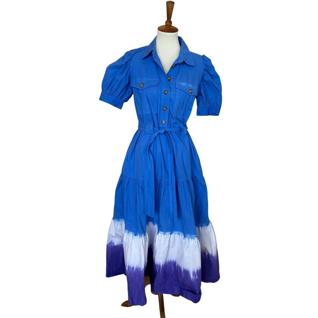 Derek Lam Women's A-line Dress Blue/Purple 18 – Derek Lam Dip