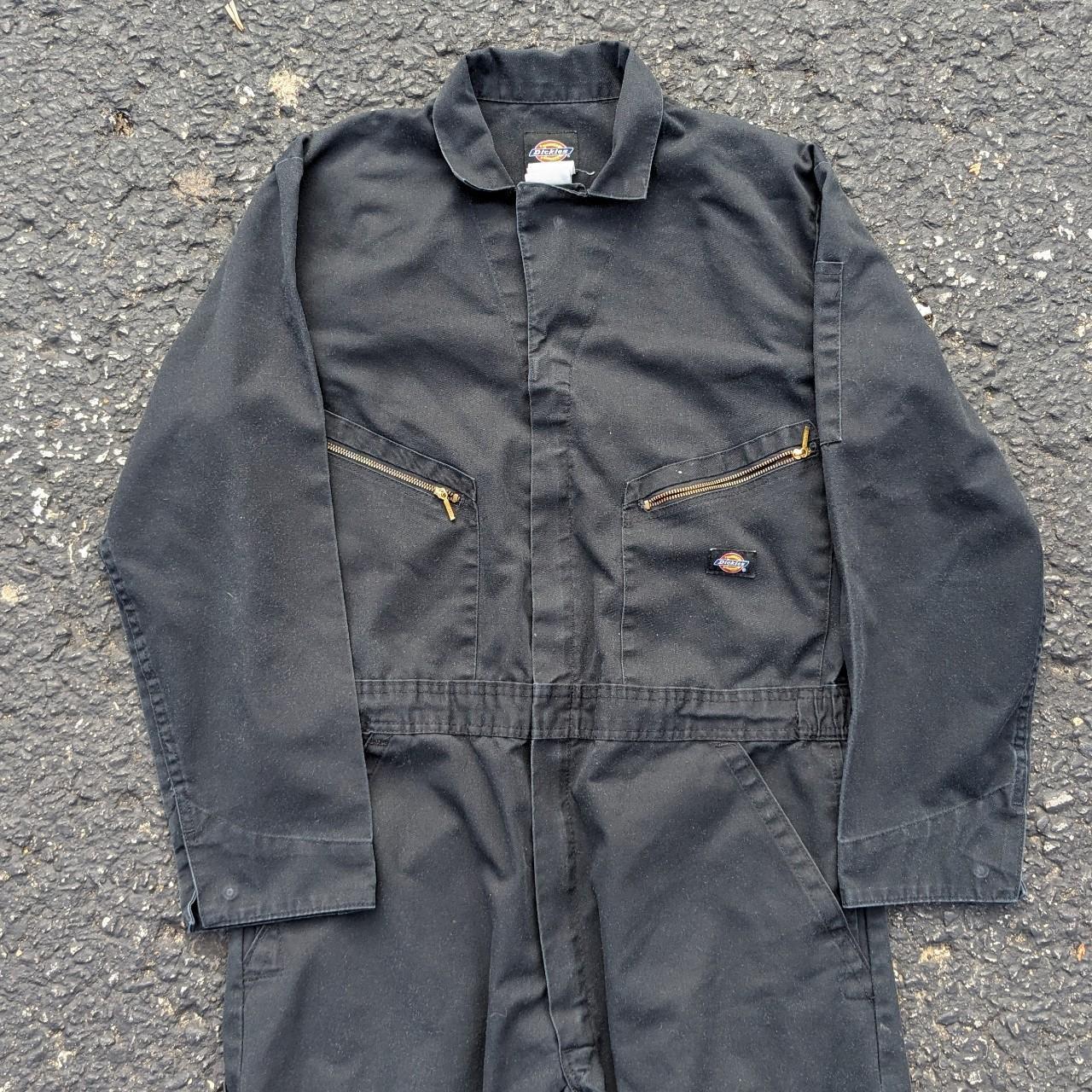 Dickies Black Coveralls (Sizing tag faded, fits like... Depop