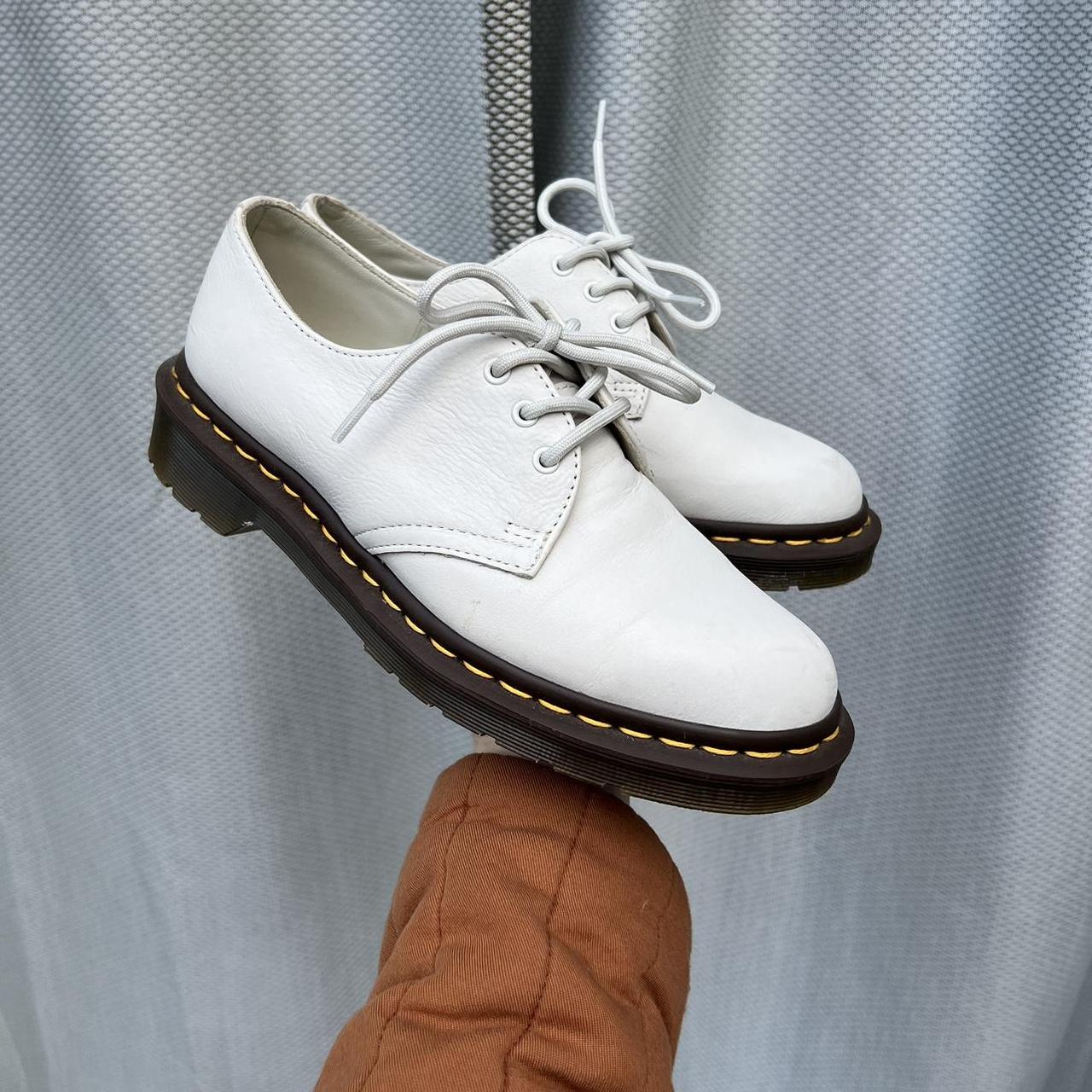Dr. Martens Women's White and Cream Oxfords (2)