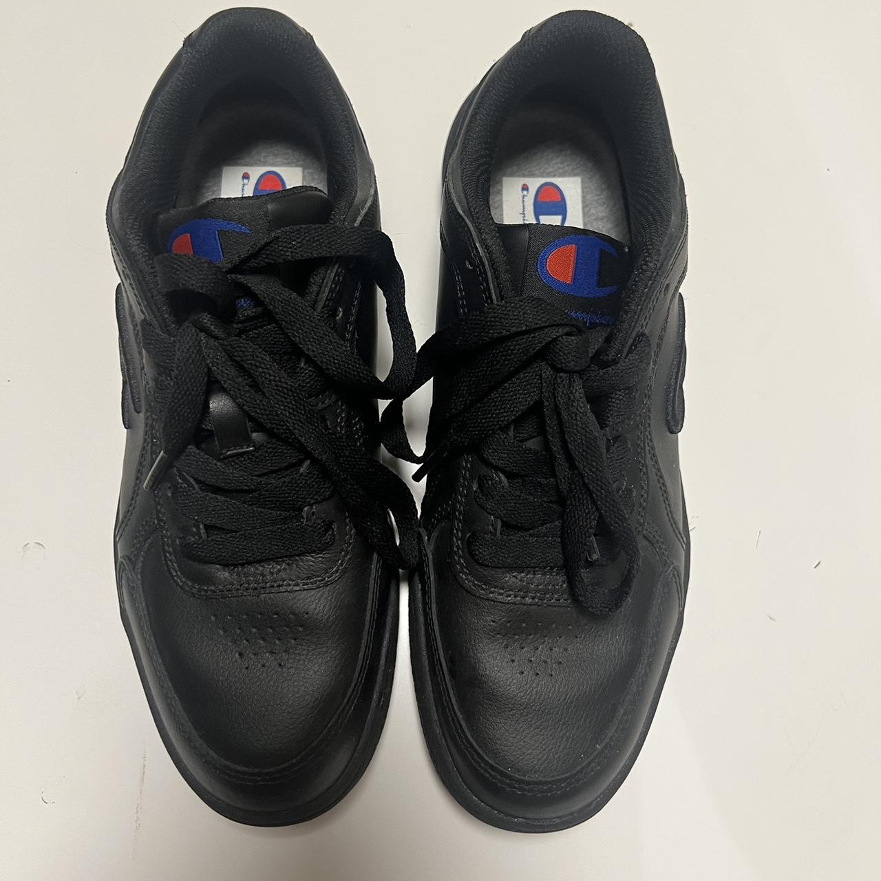 champion black tennis shoes