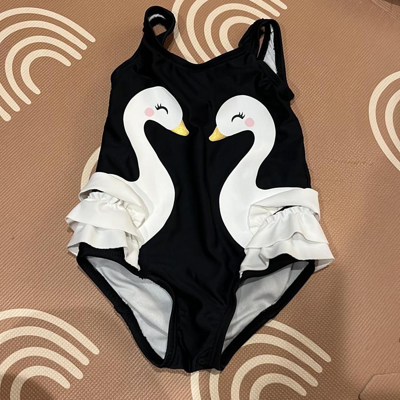 Carters swan sales bathing suit