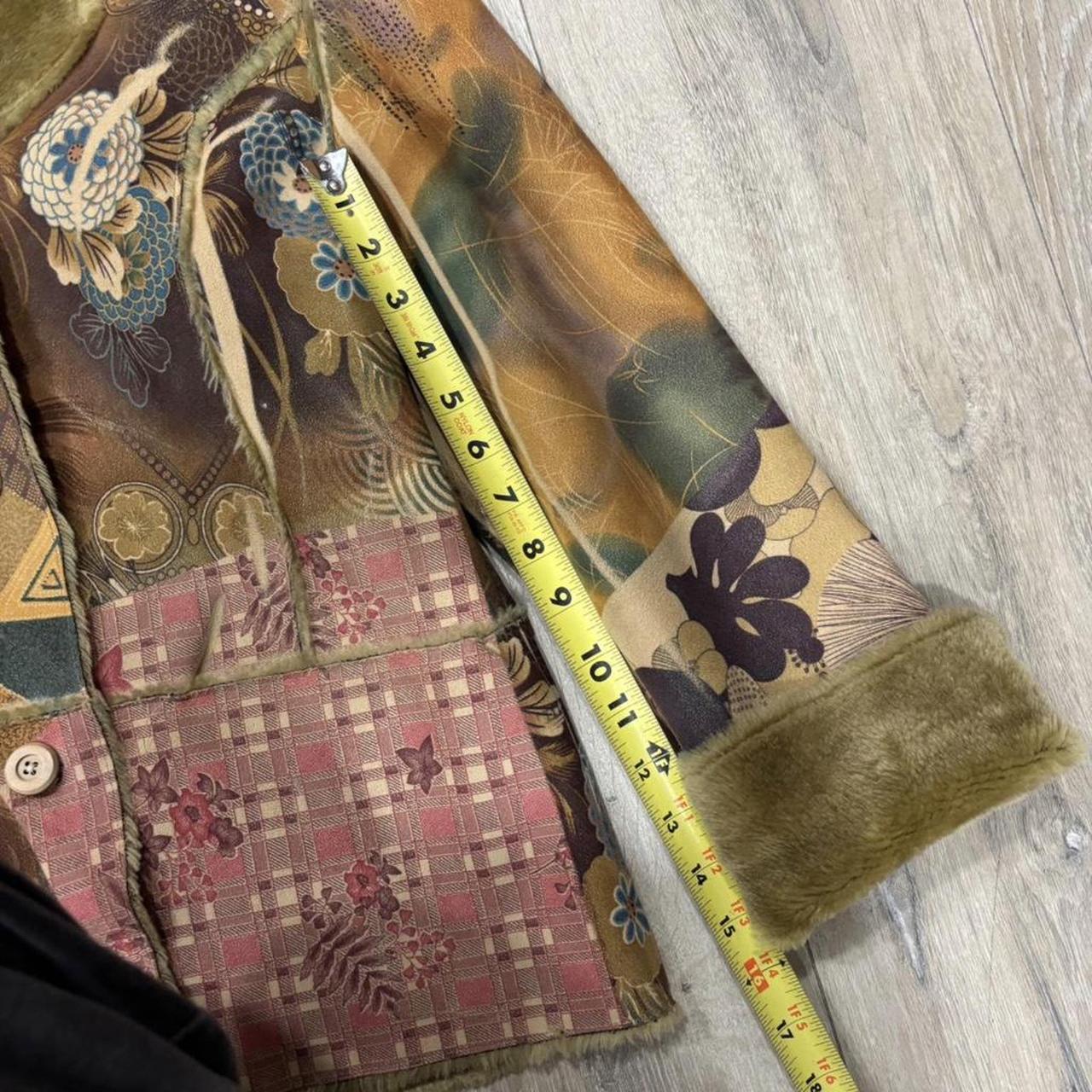 Women's Jacket - Multi/Brown - S – Cute Patchwork… - image 5