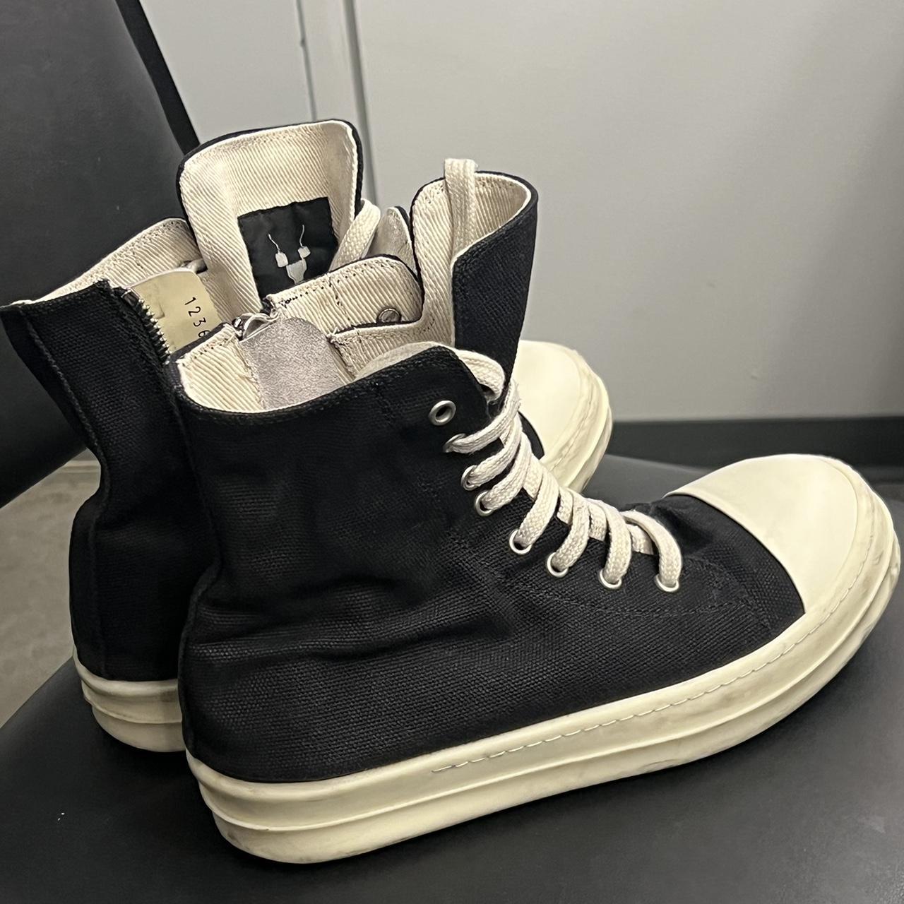 Rick Owens Ramones low i'm so sorry i beat up your - Depop