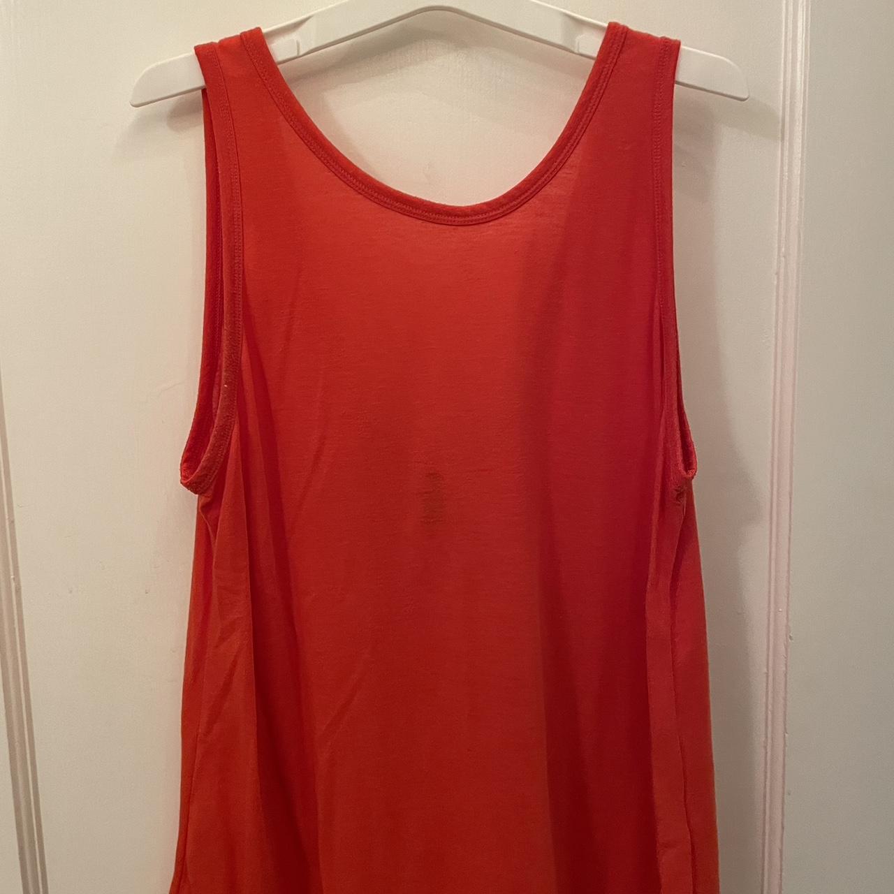 Orange tank. - Depop