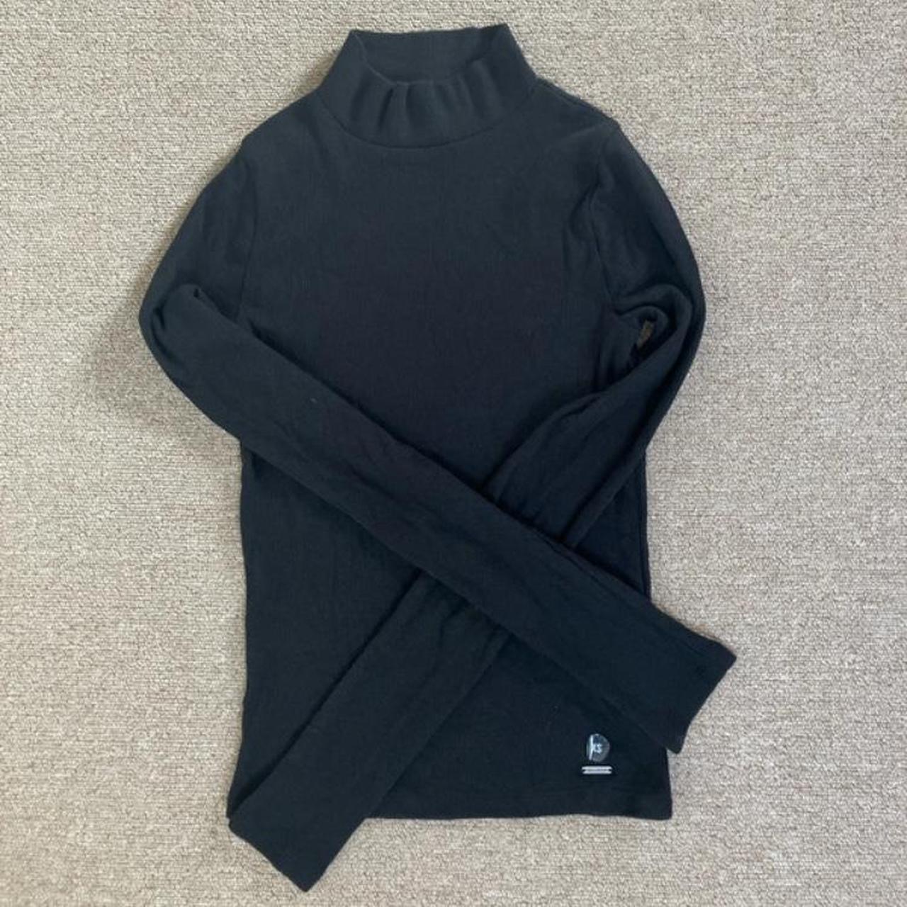 Hollister black turtleneck hotsell