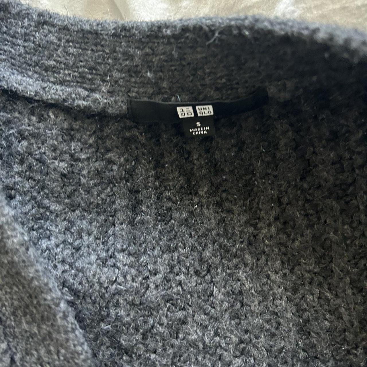 Uniqlo knit oversized cardigan, super warm and... - Depop