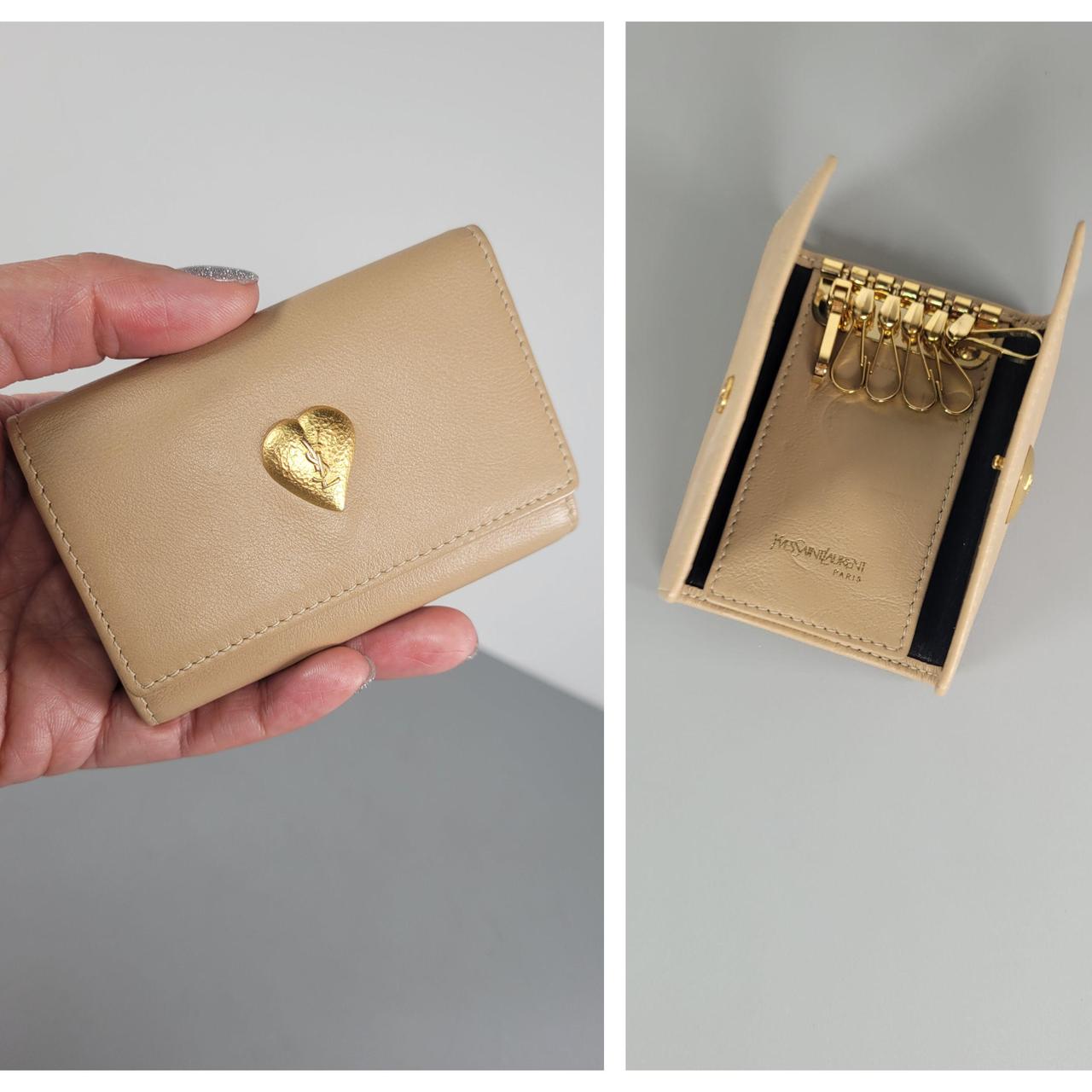 Ysl discount key wallet