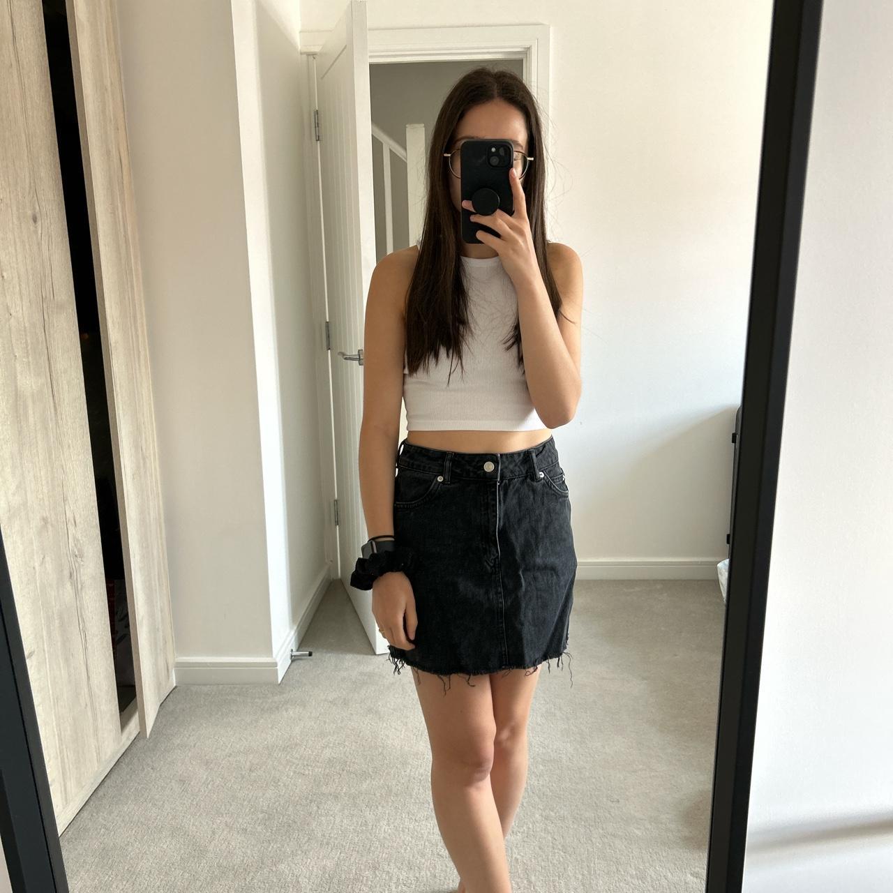 Elizabeth Maxi Skirt in Black Denim — Salt and Honey