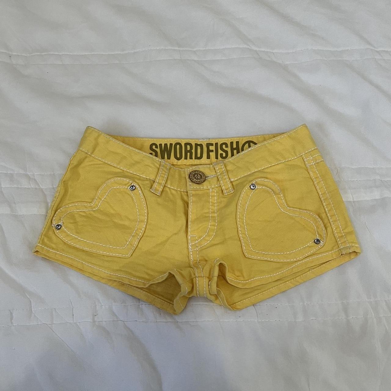 J. Jill Petite Yellow Embroidered Short Sleeve - Depop