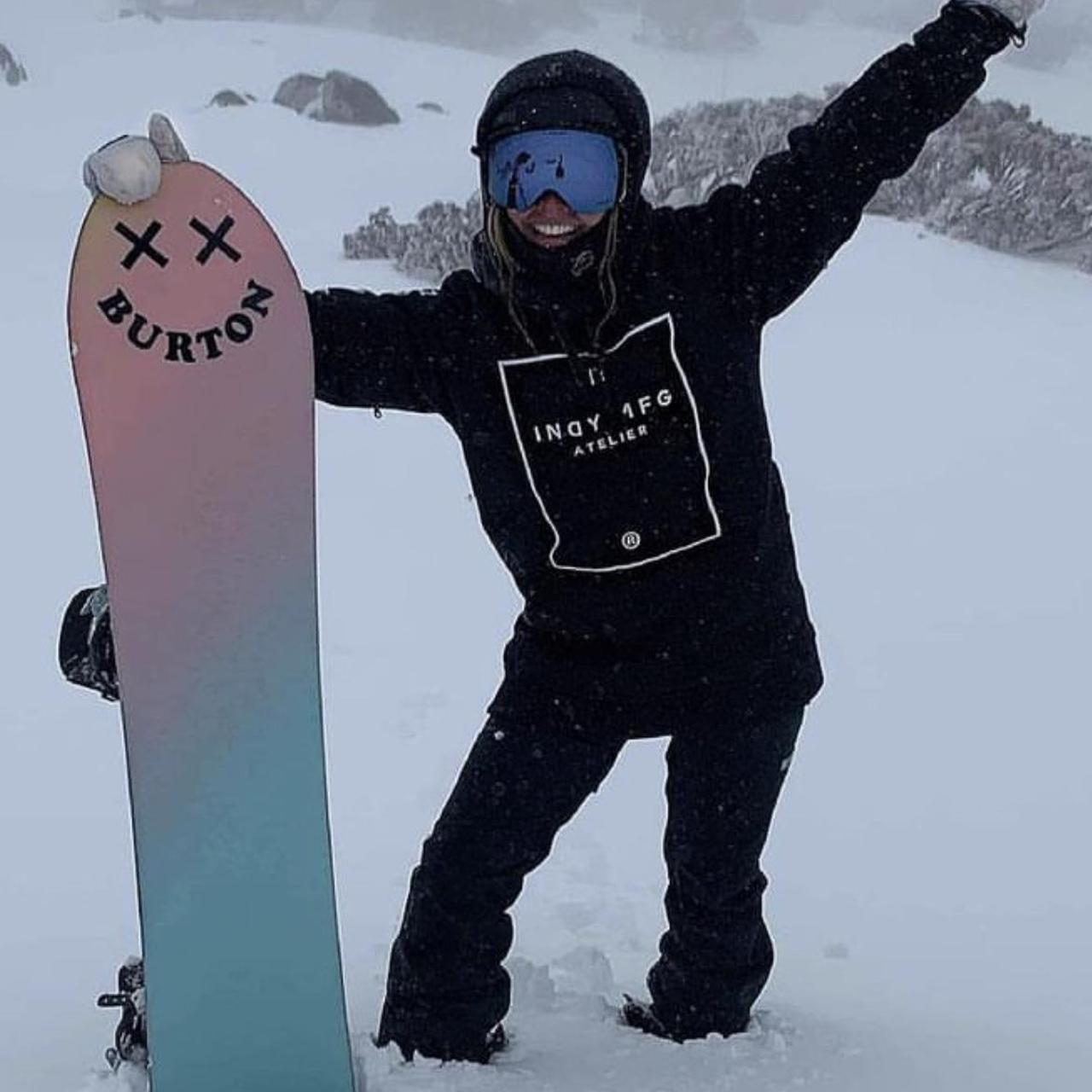 Small Indy snowboard / ski hoodie 10k waterproofing... Depop